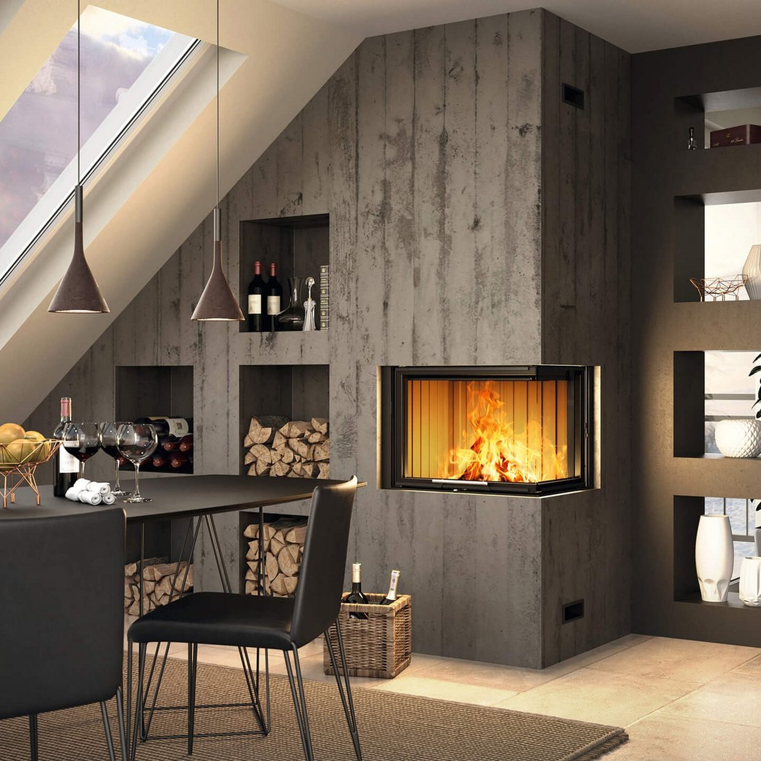 Spartherm Varia 2Rh Kamineinsatz 1424 180 mm
