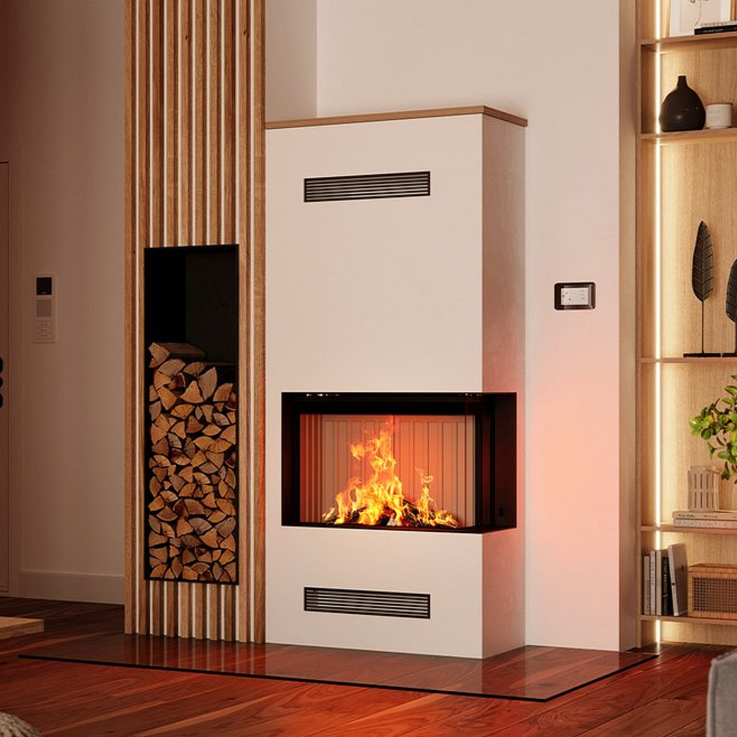 Spartherm Lean 2R-70h RLU Kamineinsatz 150 mm RR
