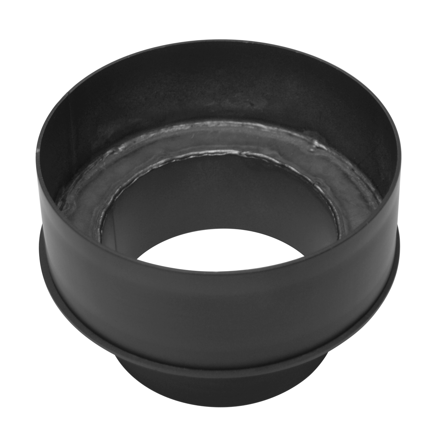 Raik Basic rallonge 120mm - 180mm noir droit pour tuyau de fumée / conduit de fumée