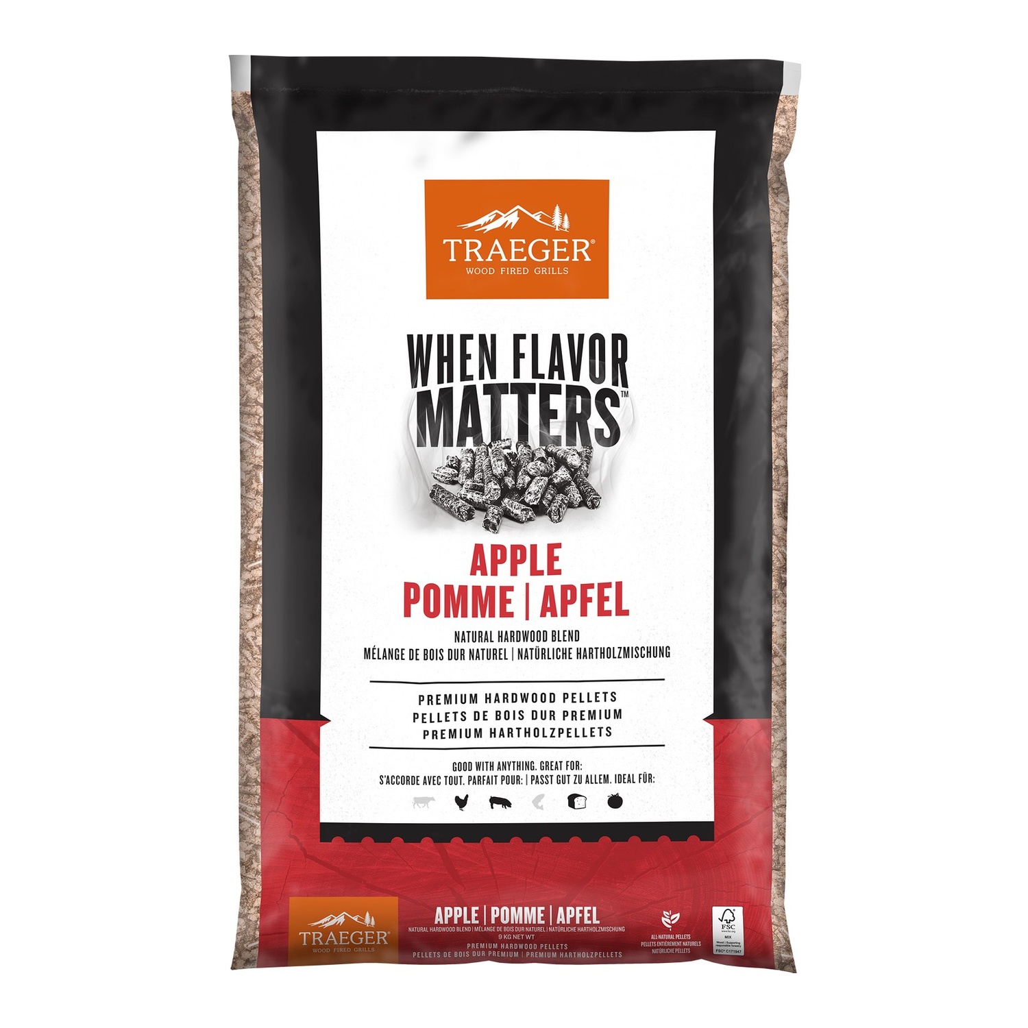 Traeger Apfel Pellets FSC