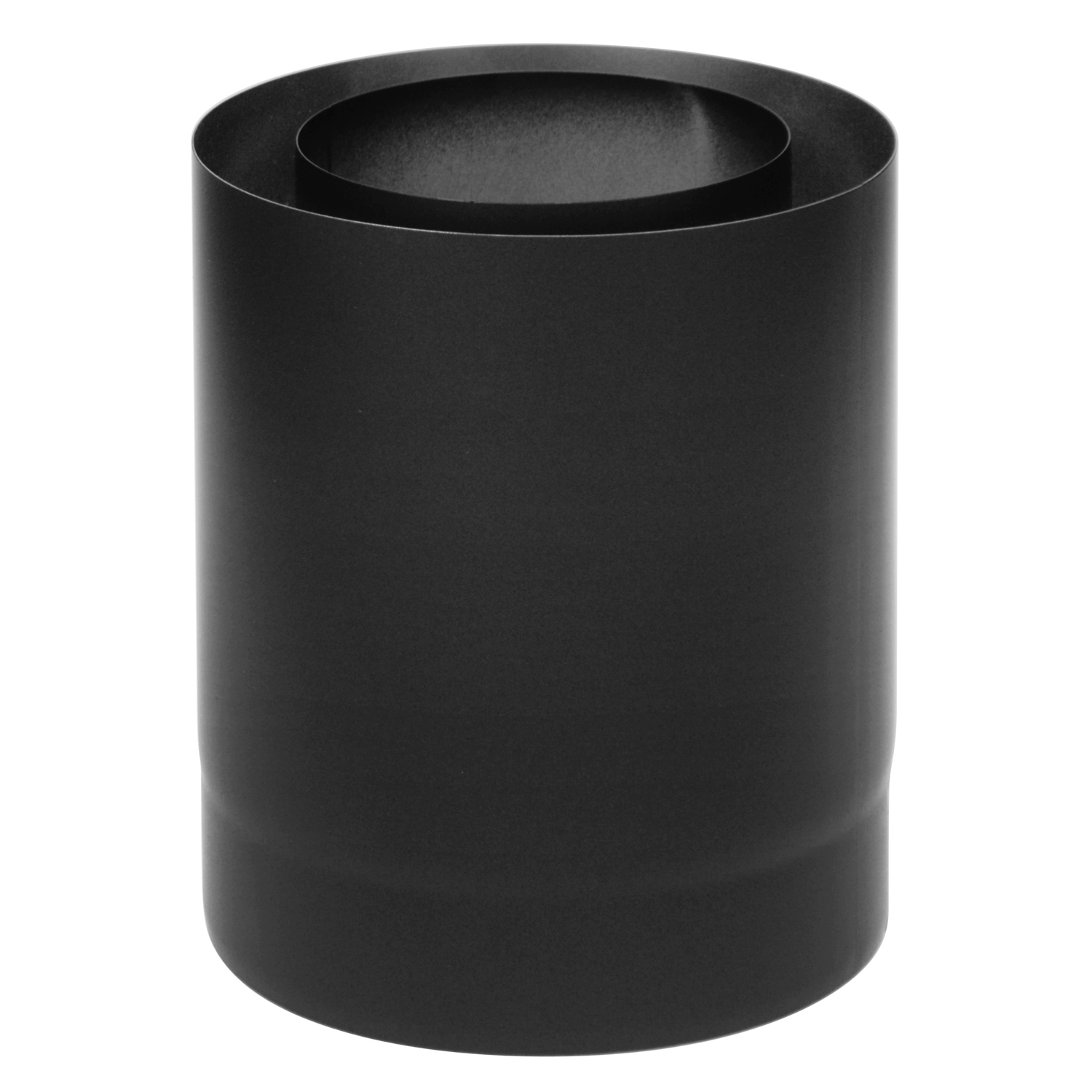 Raik Coltherm élément de longueur 150mm noir double paroi L: 250mm pour tuyau de fumée / conduit de fumée
