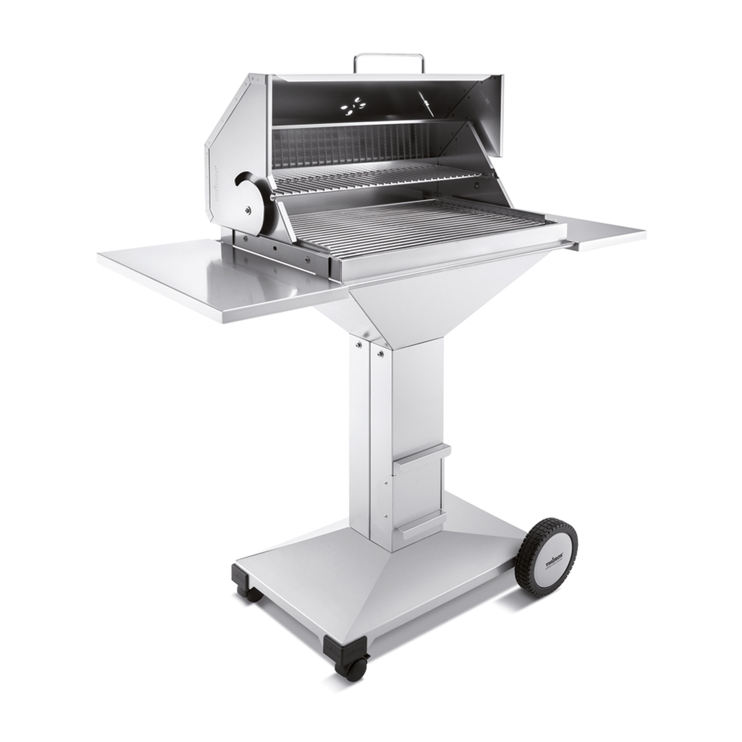 Thüros T4 - BBQ Station fahrbar Grillfläche 40 x 60 cm