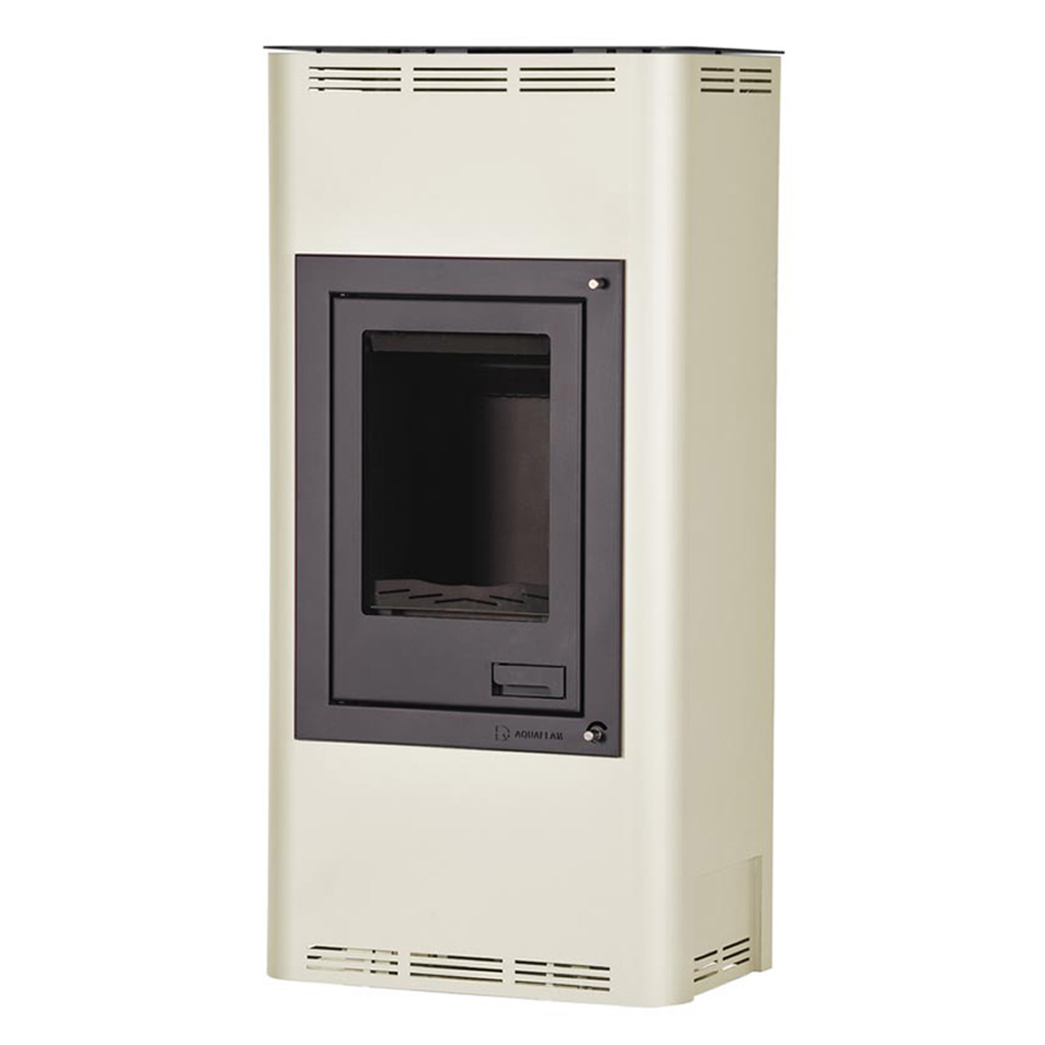 Aquaflam 12 Manual Wasserführender Kaminofen Creme