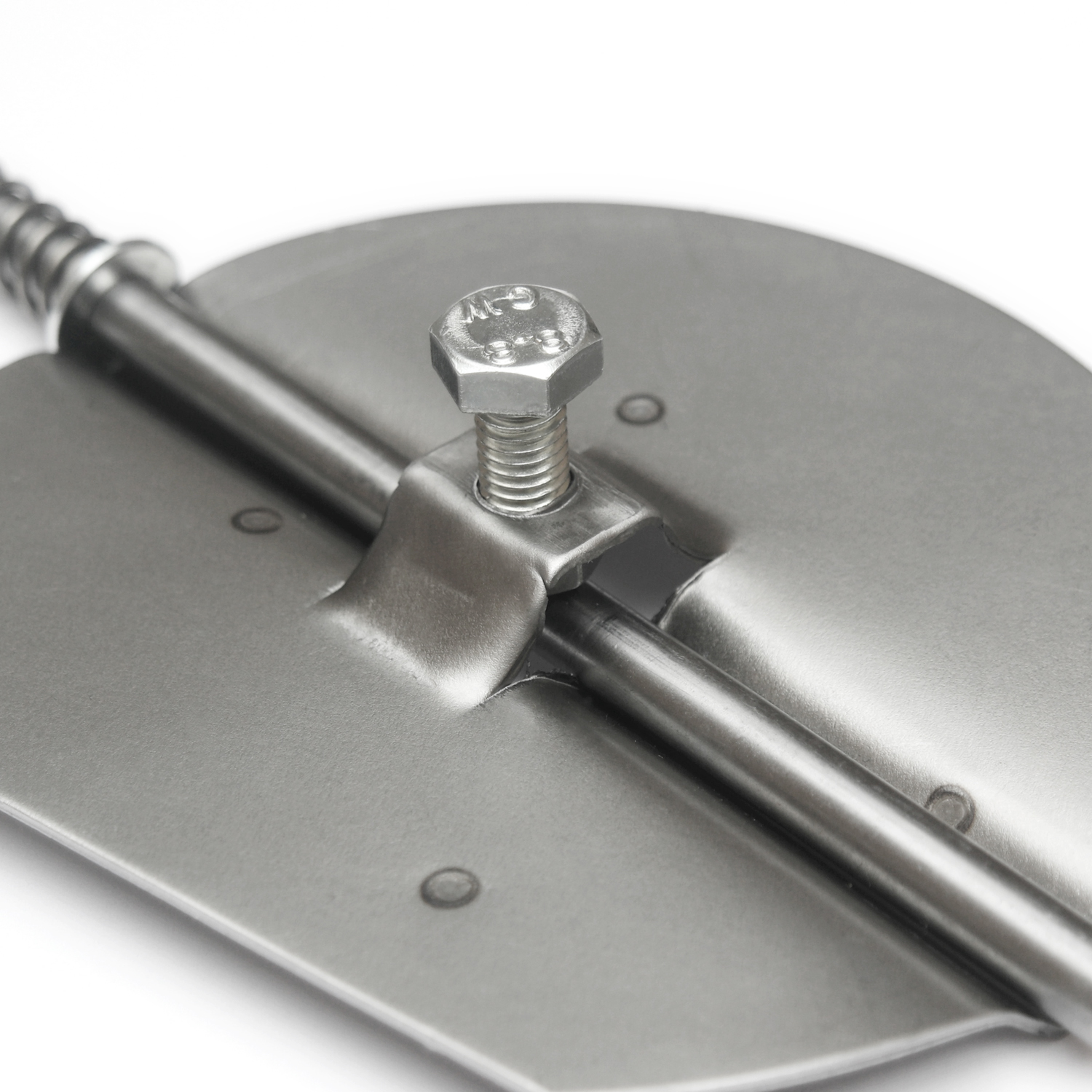 Raik Basic modérateur de tirage 150mm brut pour tuyau de fumée / conduit de fumée