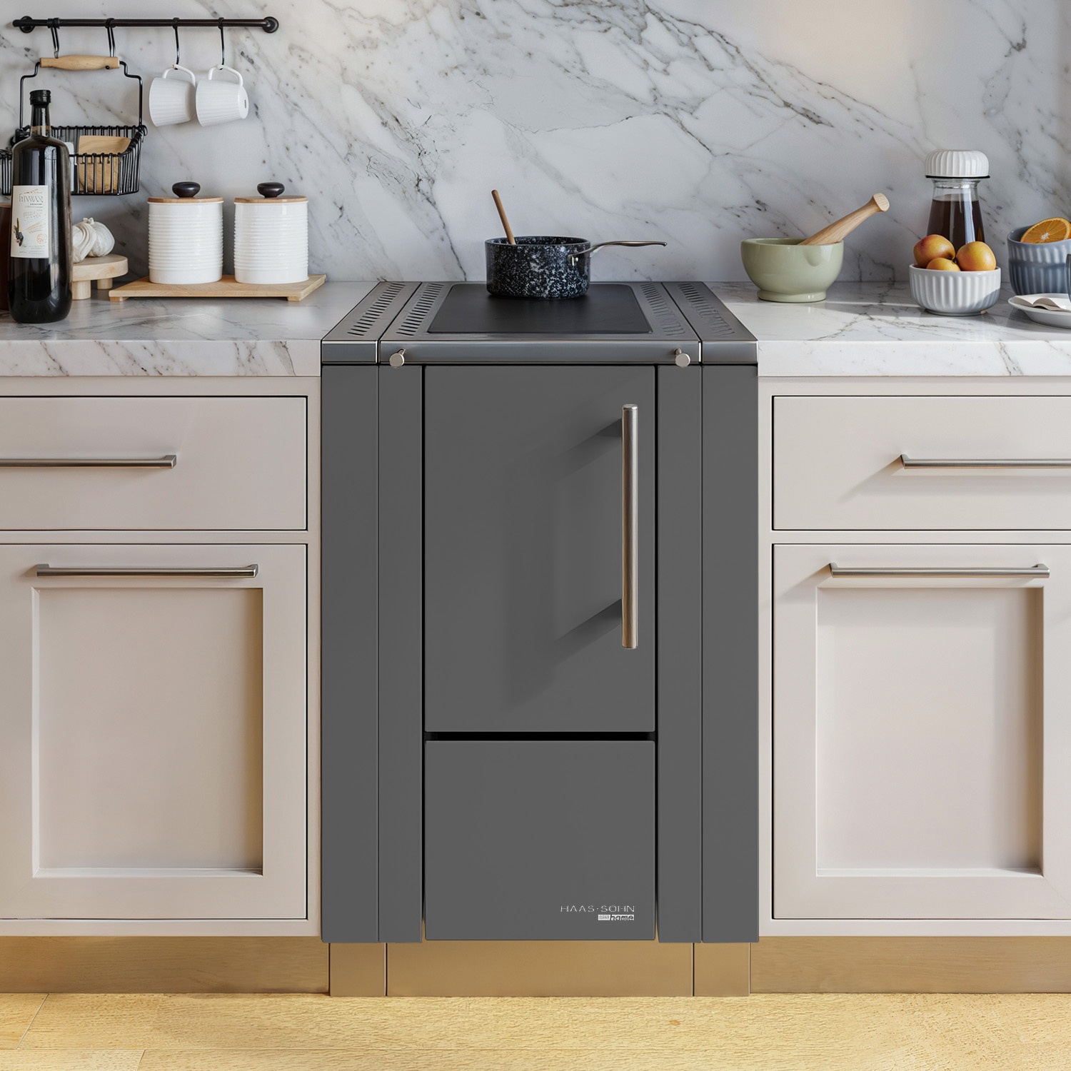Haas+Sohn barre d'espacement HS 40 droite, anthracite