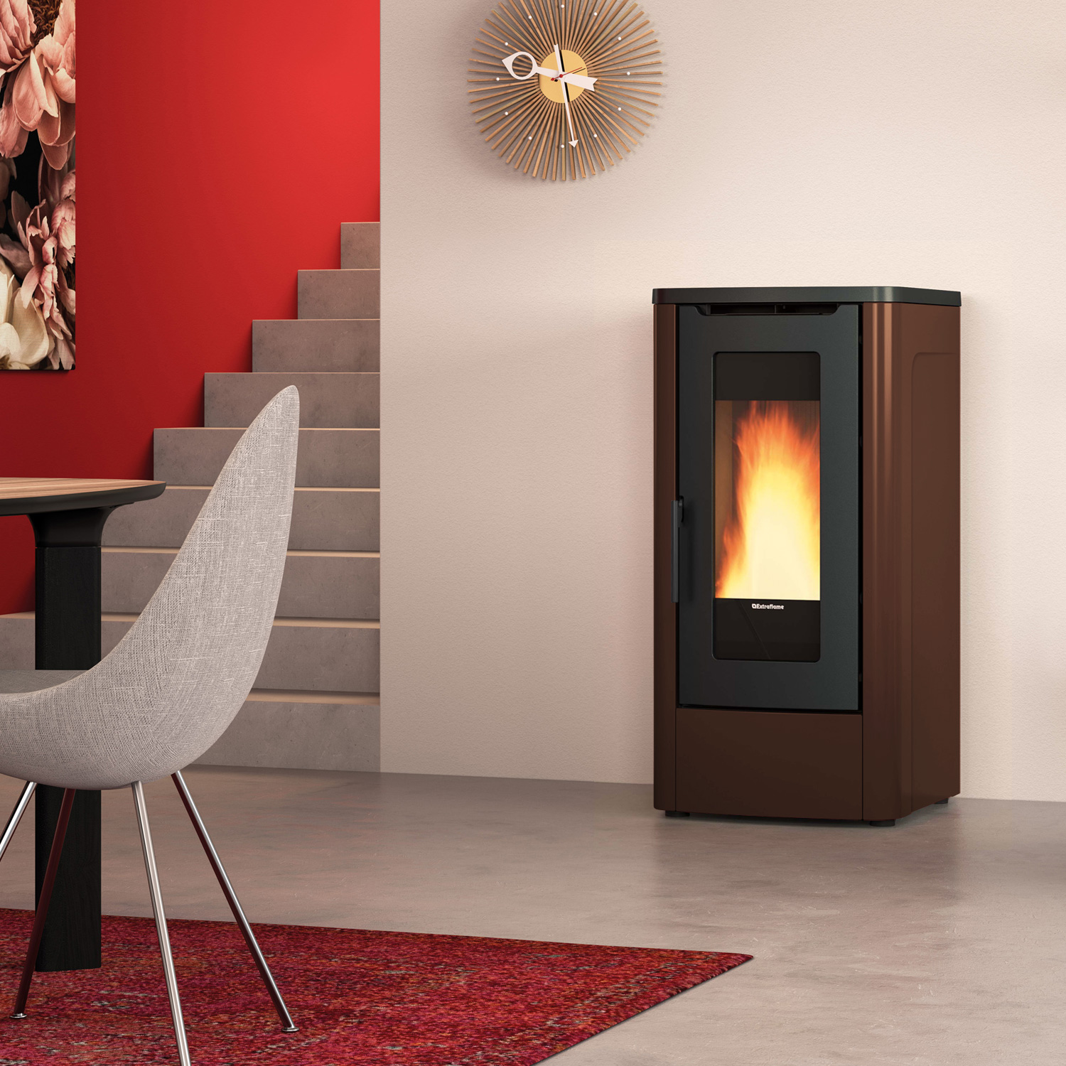 Extraflame DAHIANA 5.0 EVO - Bronze Pelletofen