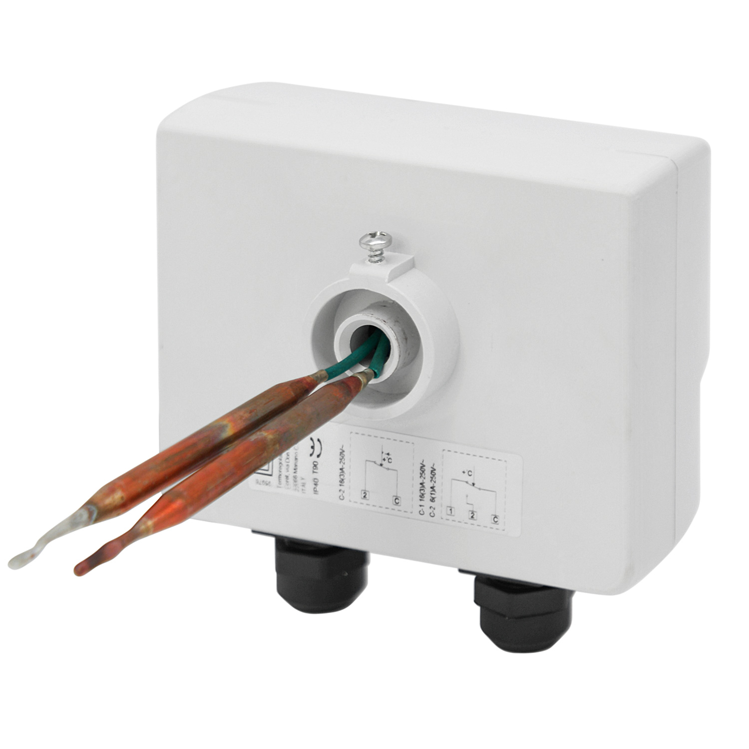 Résistance de chauffage à visser / Cartouche chauffante ESH 2.00 - 2 kW - 245 mm incl. thermostat