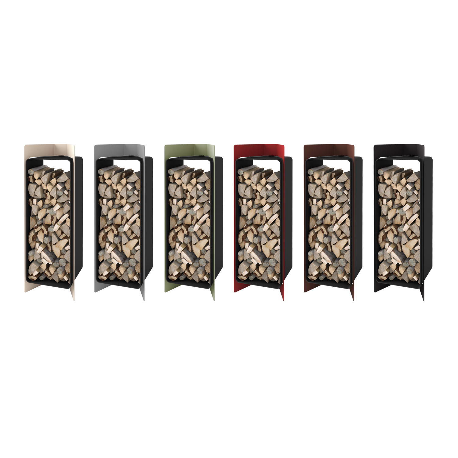 HS Flamingo Deluxe 4 Étagère en bois Noir