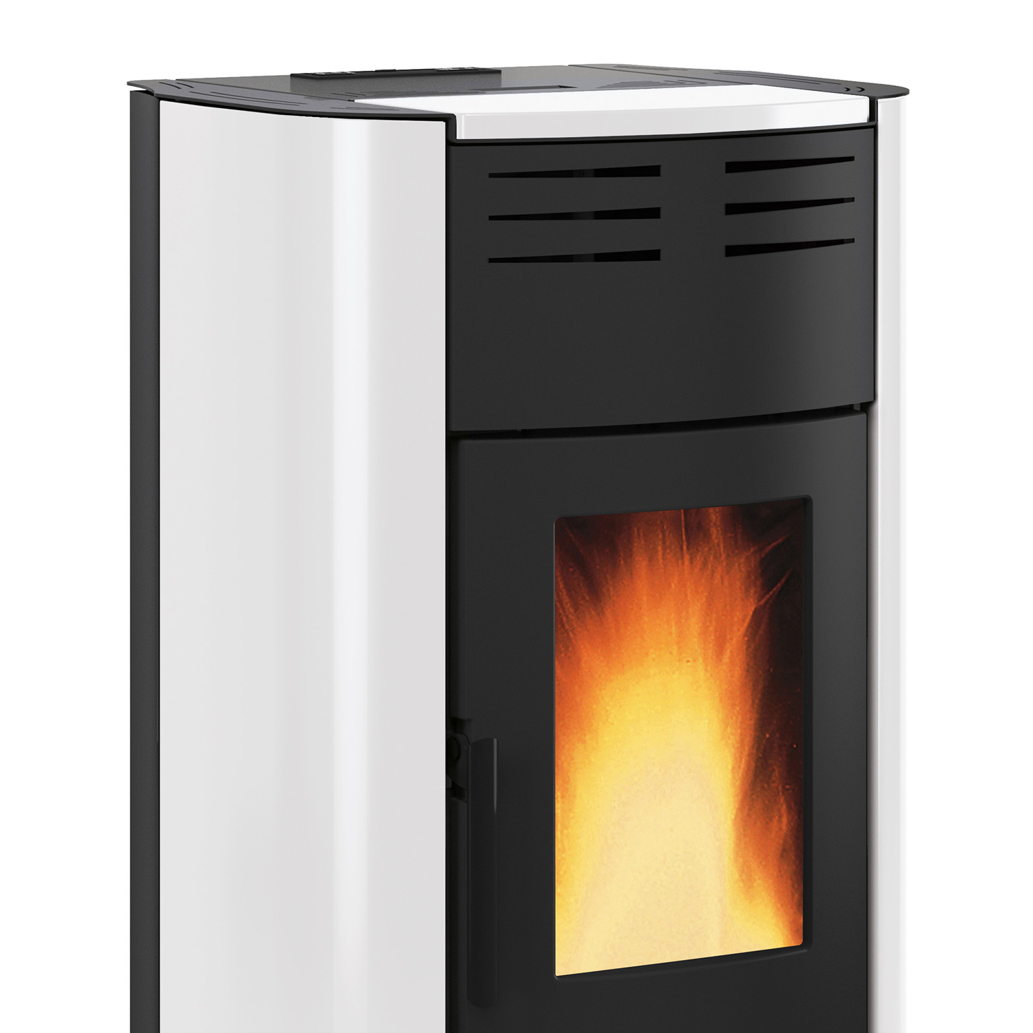 Extraflame RAFFAELLA IDRO H15 5.0.16 - Blanc poêle à granulés bouilleur
