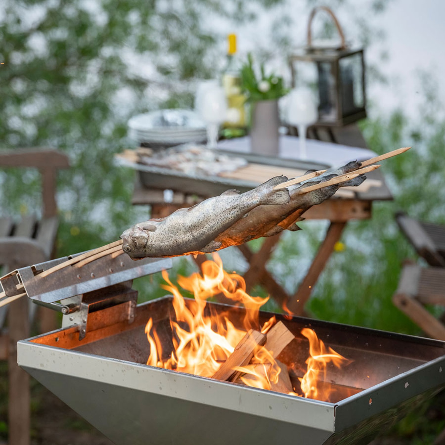 Thüros Holz-Spieße für Steckerlfisch