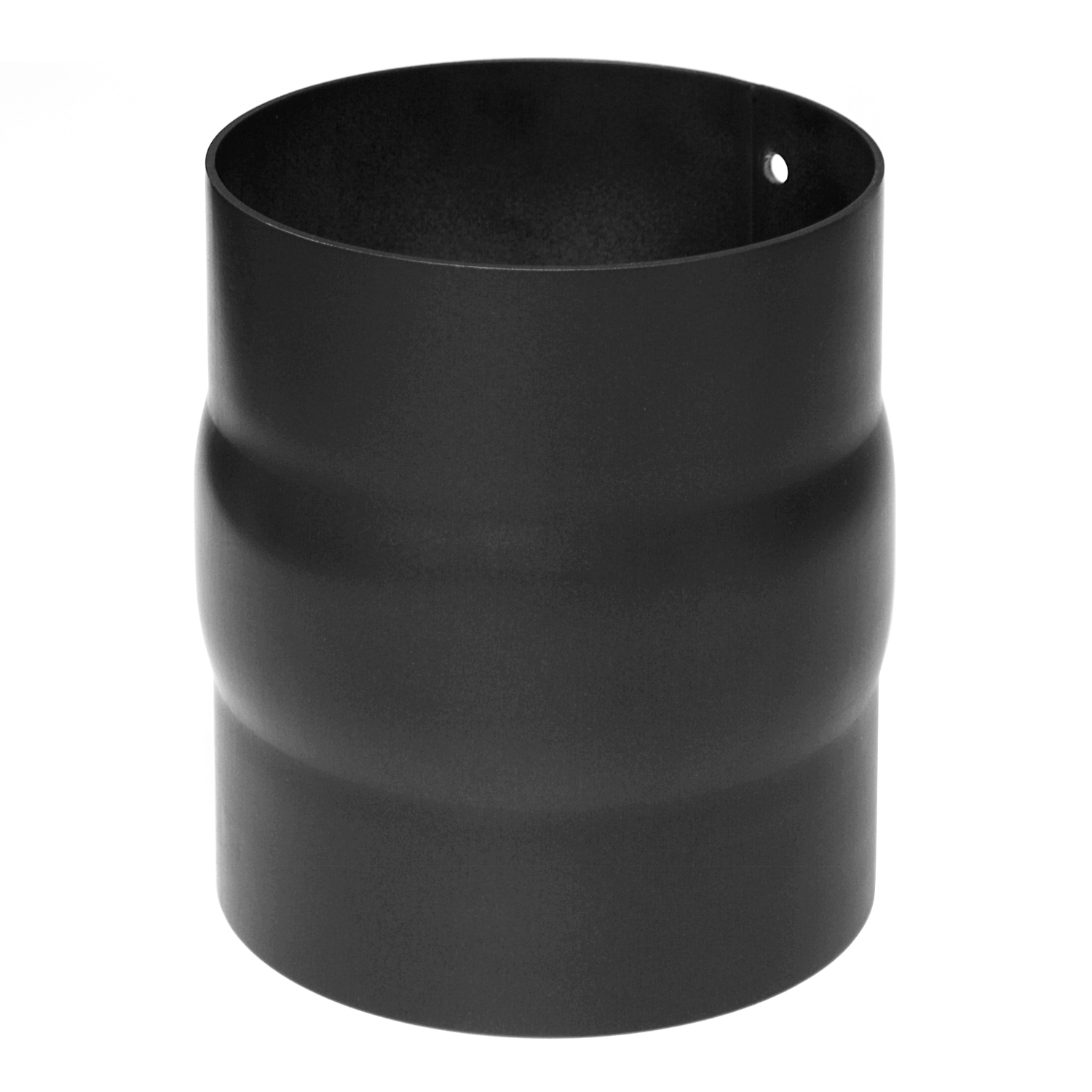 Raik Basic Adapter 130mm schwarz für Rauchrohr / Ofenrohr