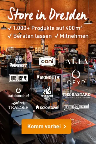 Grill- & BBQ-Store in Dresden vor Ort