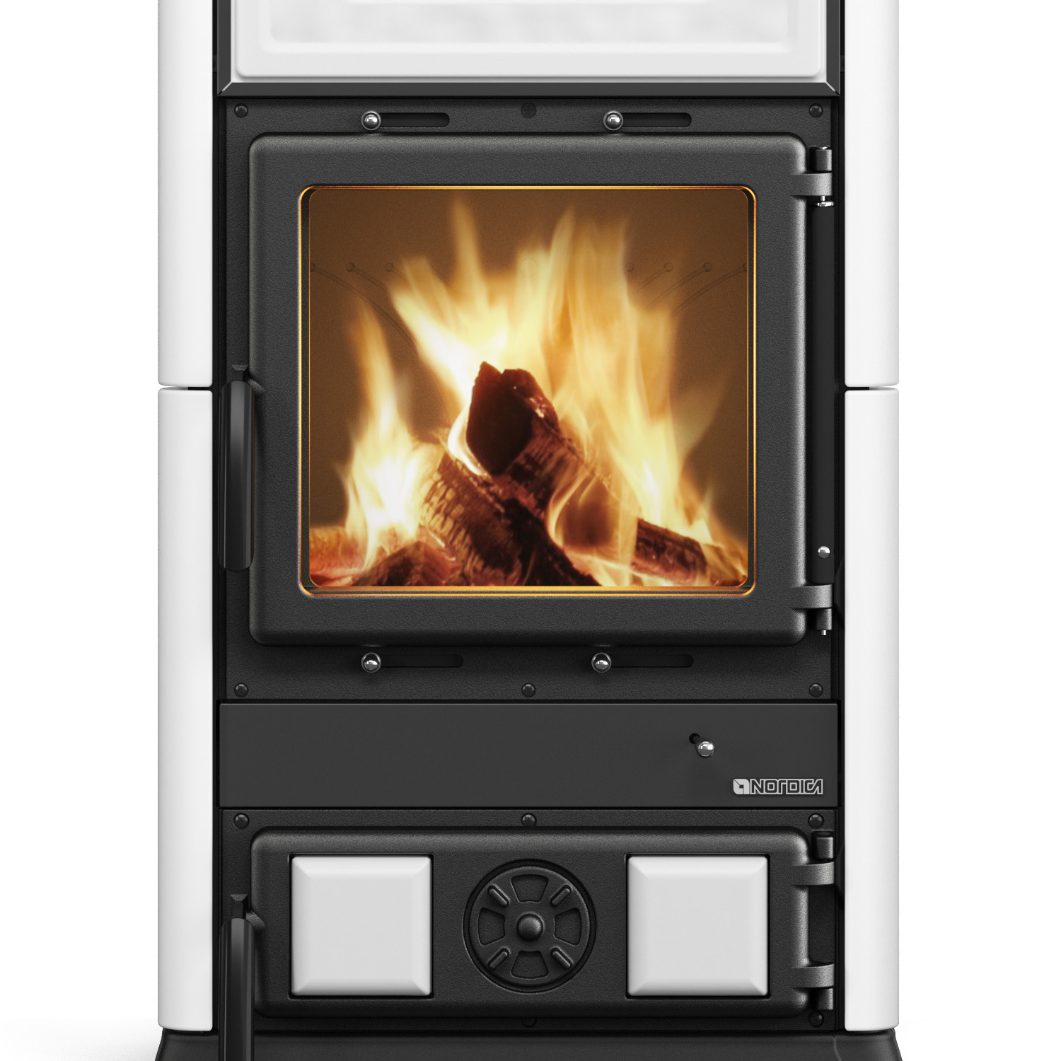 La Nordica Prestige Line Nova Forno 16 Kaminofen Mattweiß