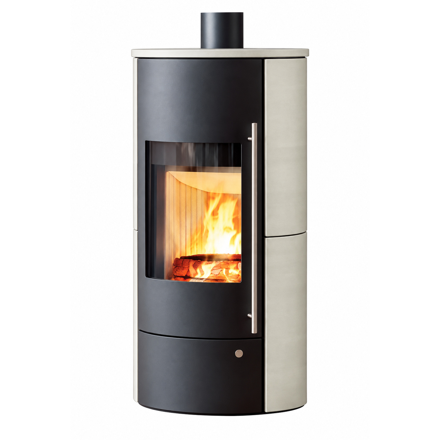 Olsberg Lombok PowerSystem Kaminofen 6 kW Keramik caffe freddo