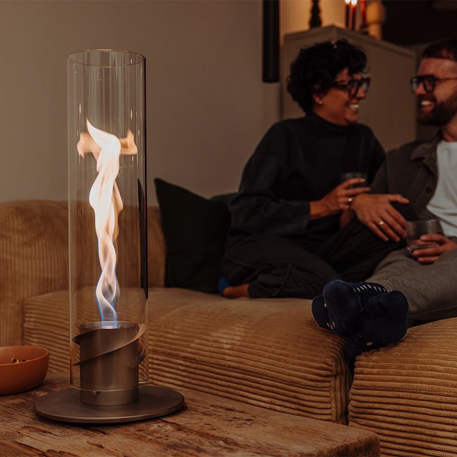 höfats SPIN 1200 Tischfeuer grau