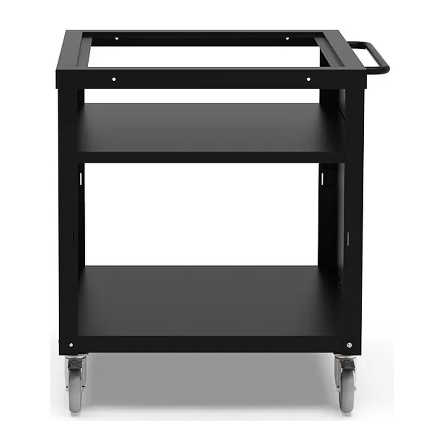 Alfa Cooking Station Rahmen 80 schwarz ohne Arbeitsplatte