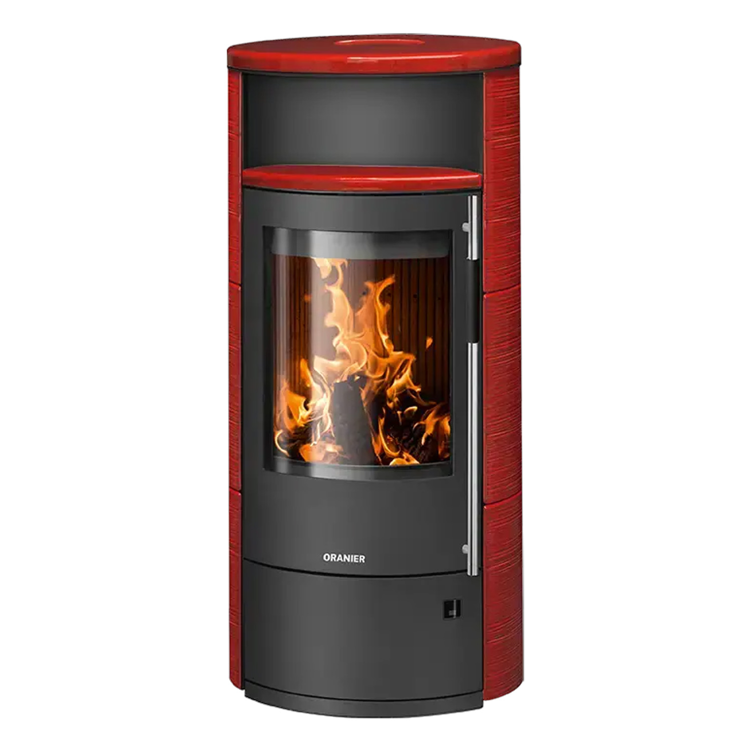 Oranier Polar Neo 8 Kaminofen Keramik Paprikarot