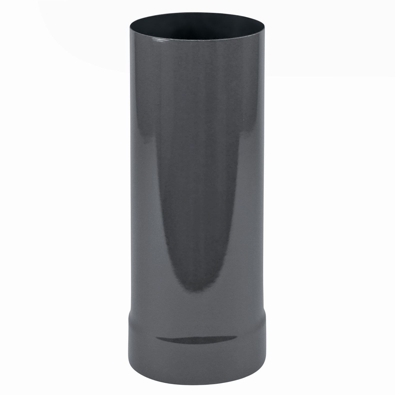 Raik Rauchrohr / Ofenrohr Emaille 150mm - Teleskoprohr Grau