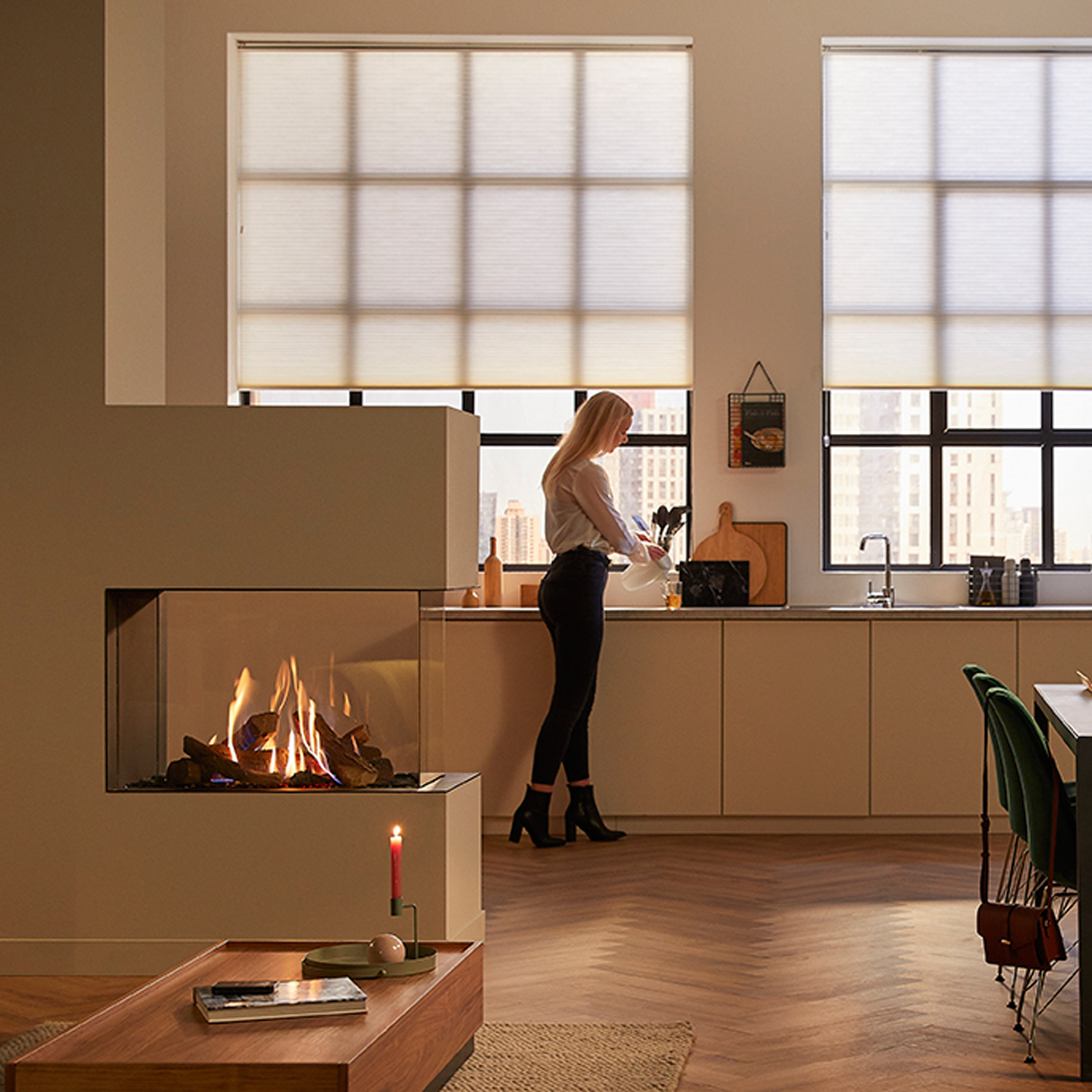 Trimline Fires Trimline 83 Room Divider Gas Kamineinsatz G30/G31