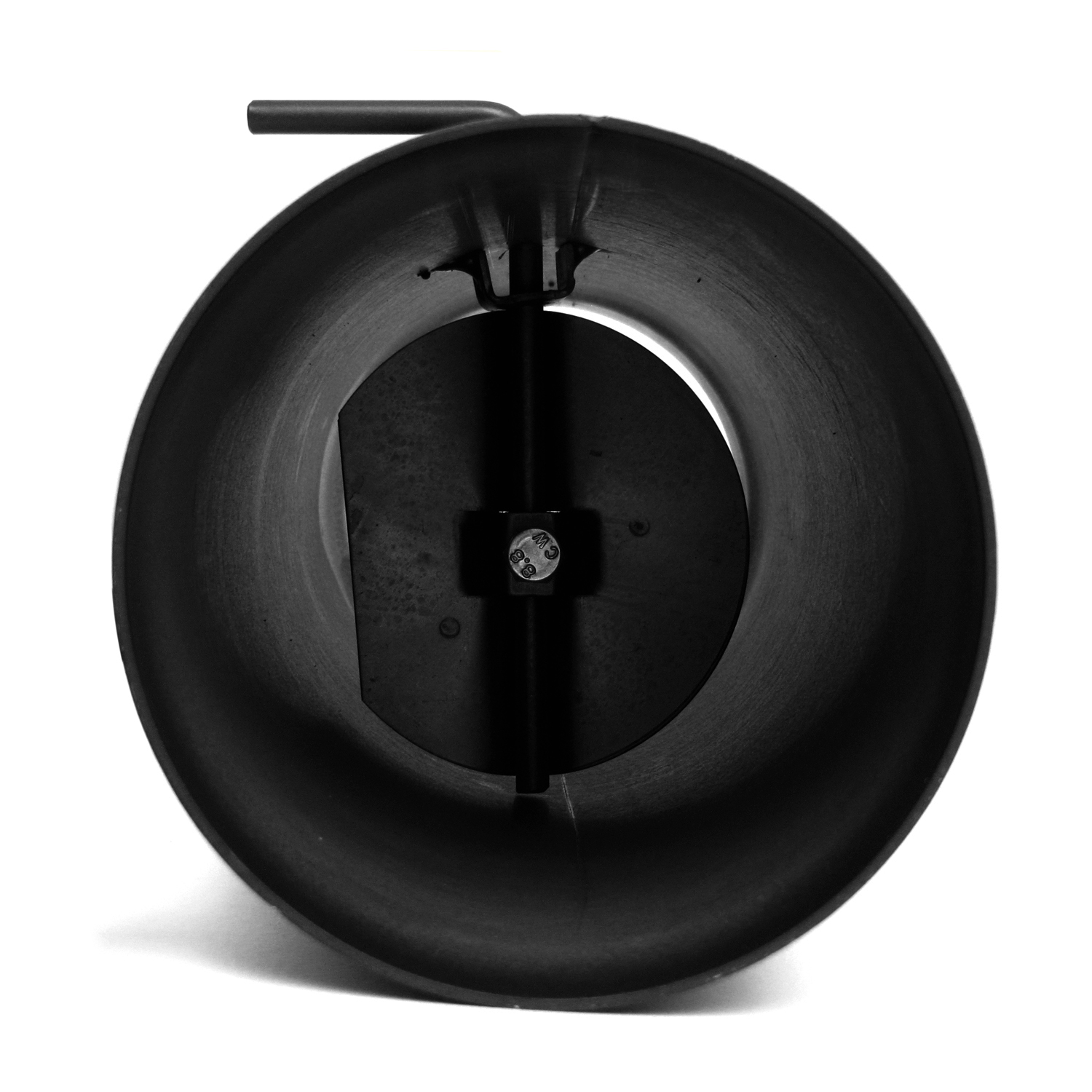 Raik Basic Zugregulierung 130mm schwarz L: 1000mm für Rauchrohr / Ofenrohr