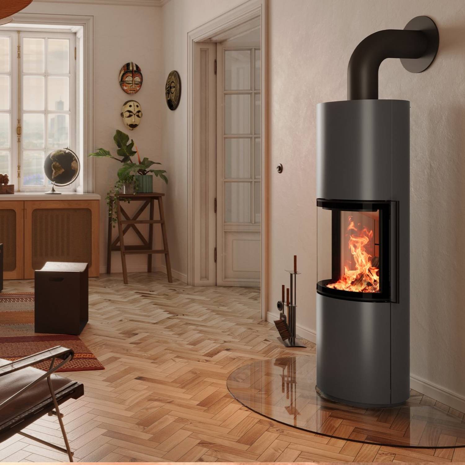 Spartherm Passo L RLU Kaminofen Titan