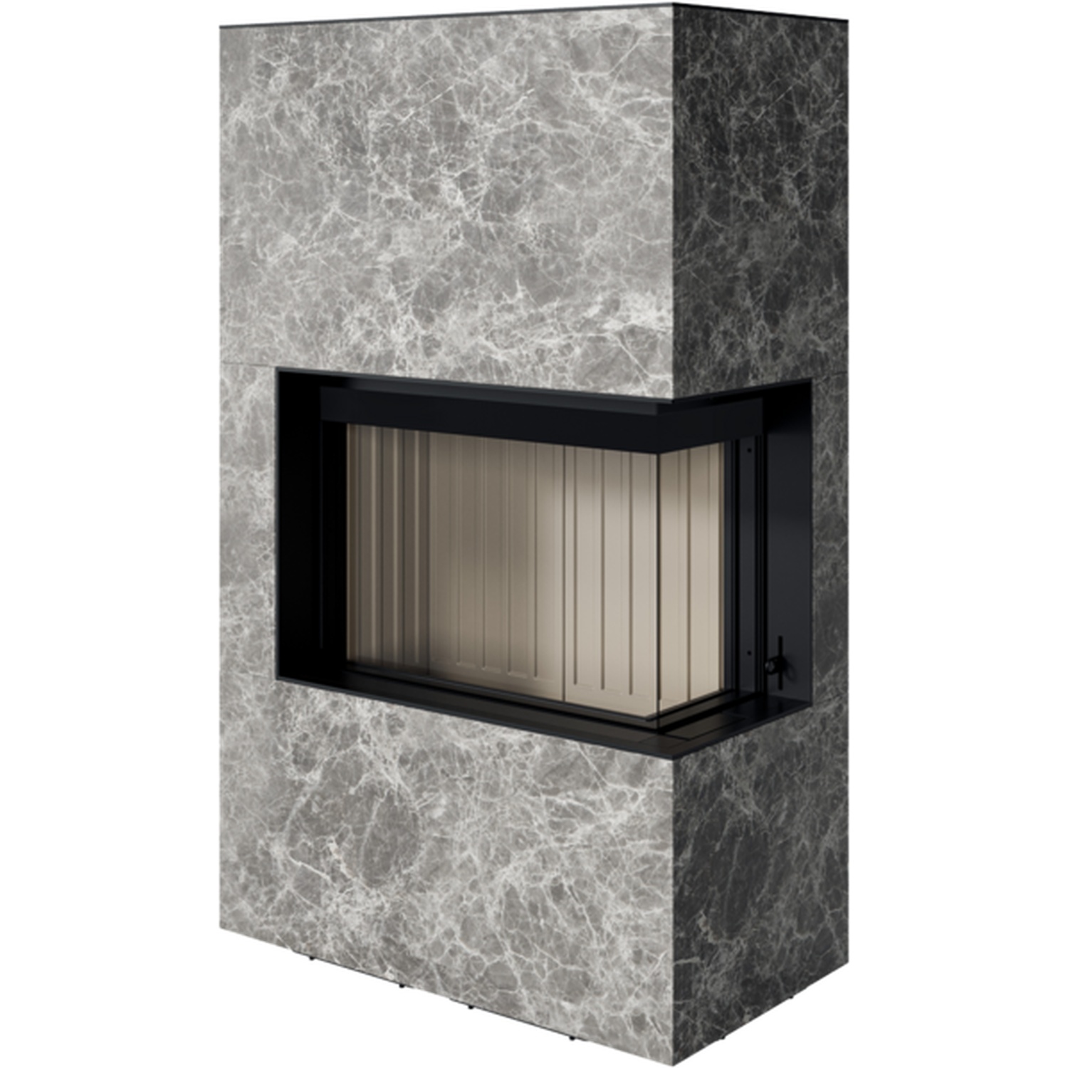 Spartherm Citrin 2R Kaminbausatz RLU Speckstein