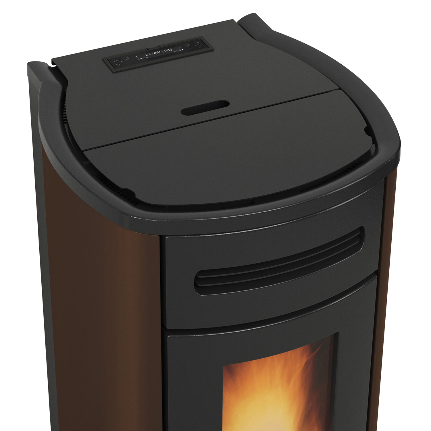 Extraflame GUENDA IDRO 5.0 - Bronze poêle à granulés bouilleur EVOLUTION LINE