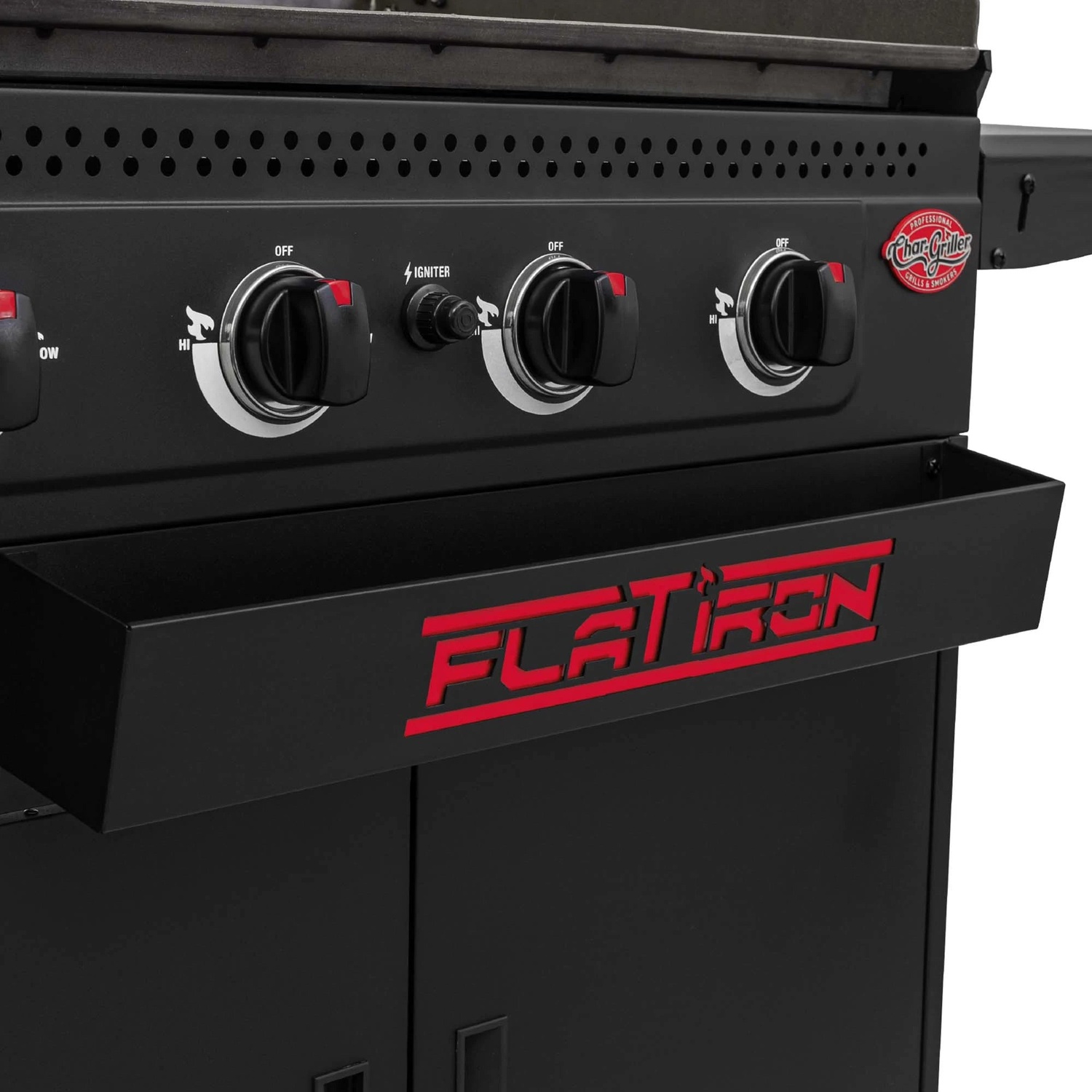 Char-Griller Flat Iron™ Premium Gas-Plancha (ohne Druckminderer)