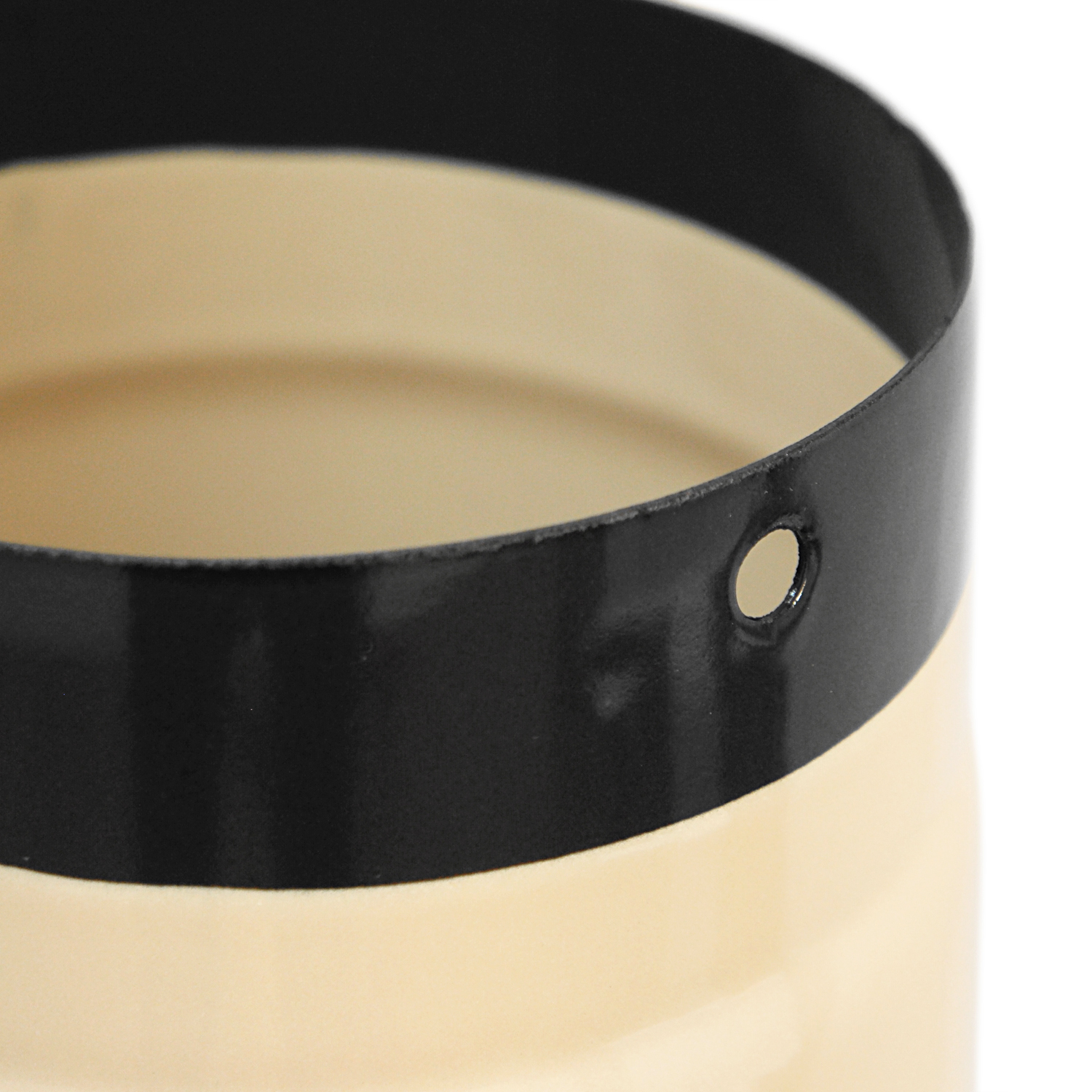 Raik Tuyau de Poêle / Tuyau Émaillé 120mm - 500mm Ivoire