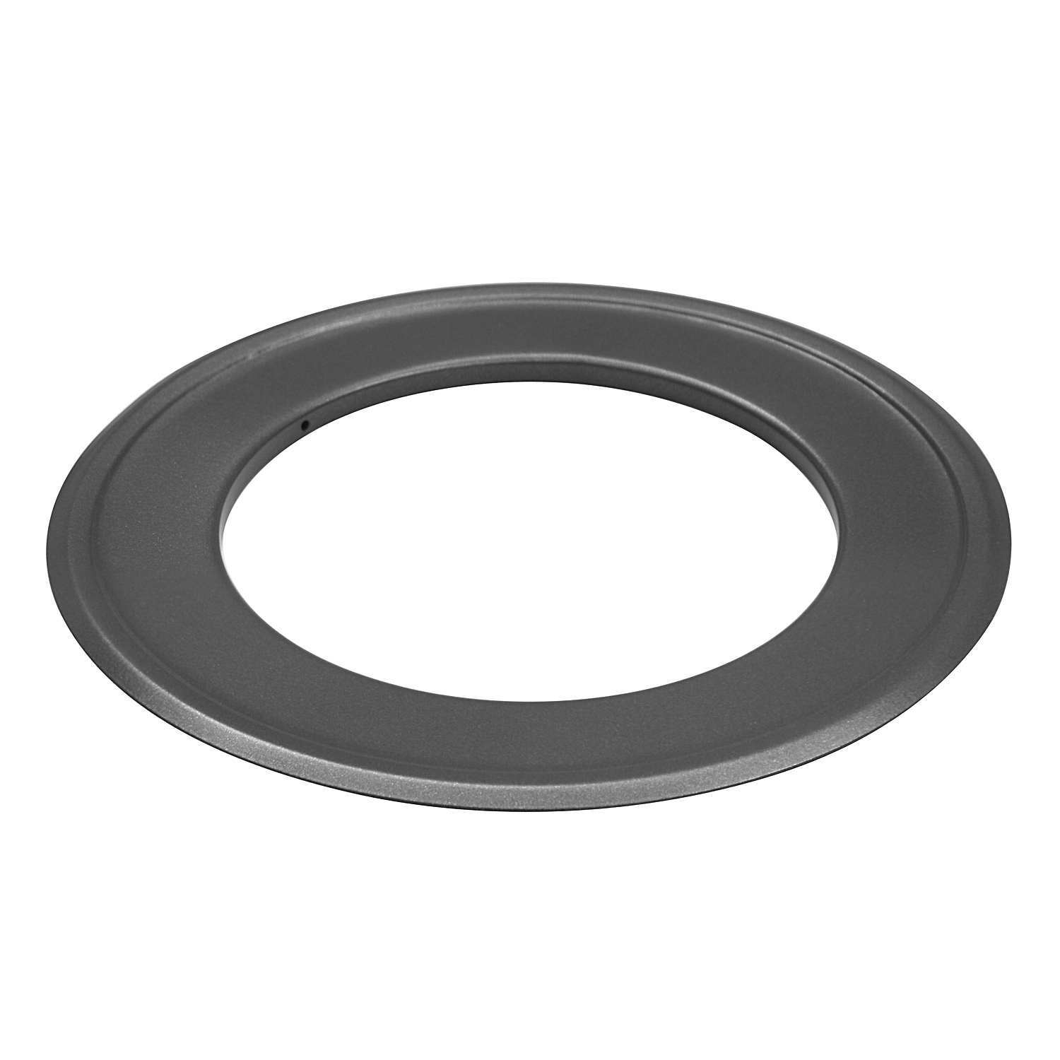 Rosette für Color Flex grau Ø 100 mm für Außenluft-Anschluss