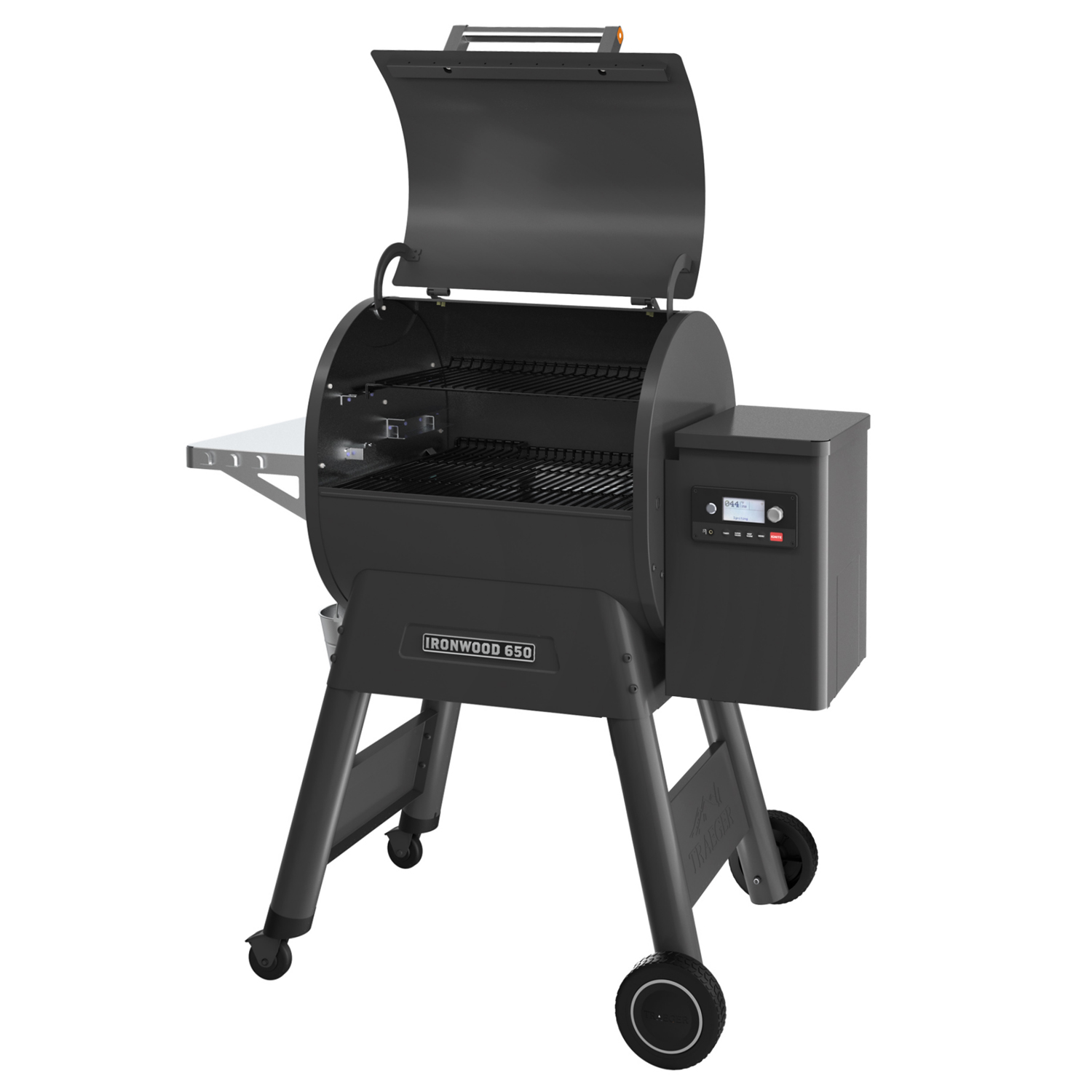 Traeger Ironwood 650 inkl. Abdeckhaube & klappbare Frontablage