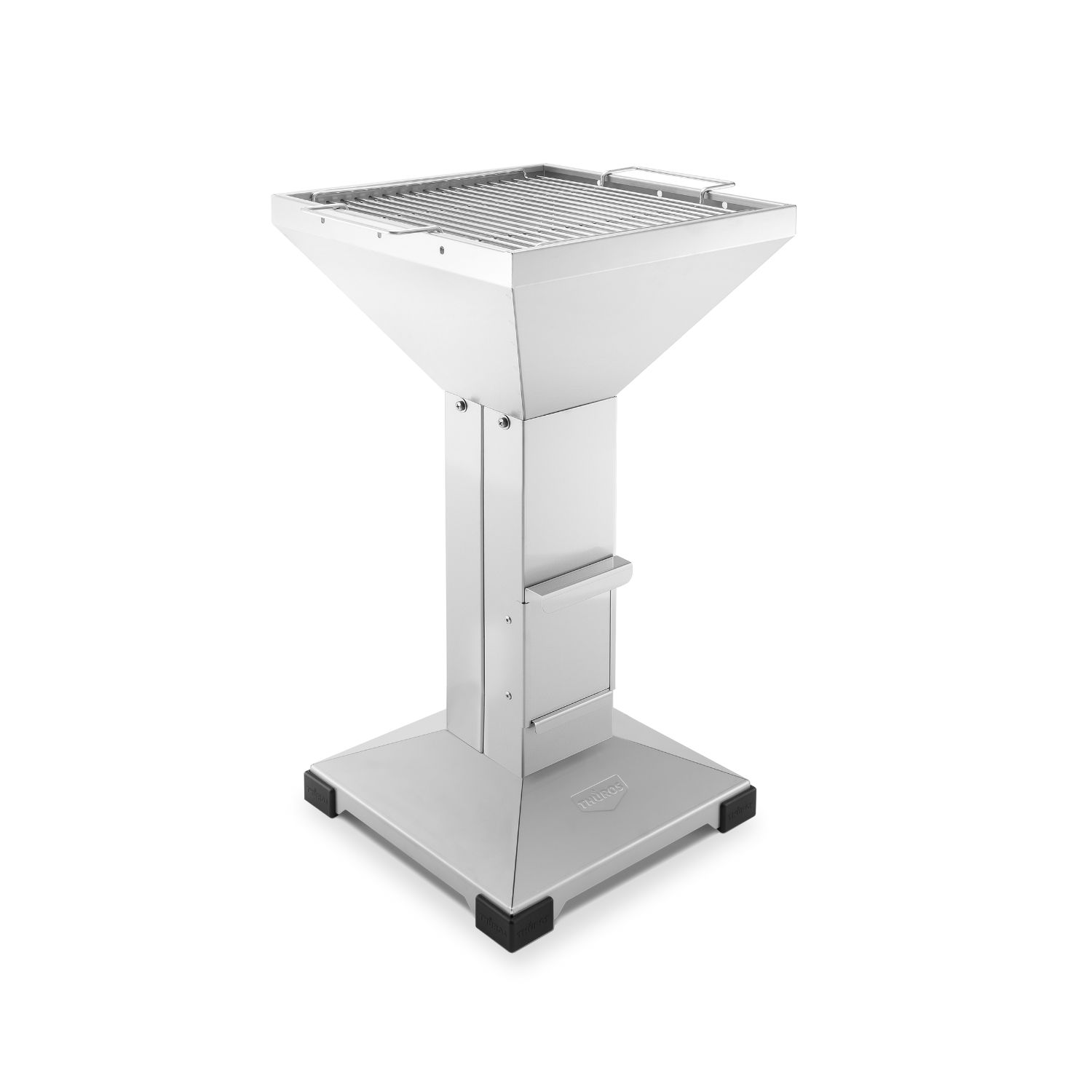 Th&uuml;ros T3 S&auml;ulengrill Grillfl&auml;che 42 x 42 cm mit Standfu&szlig;