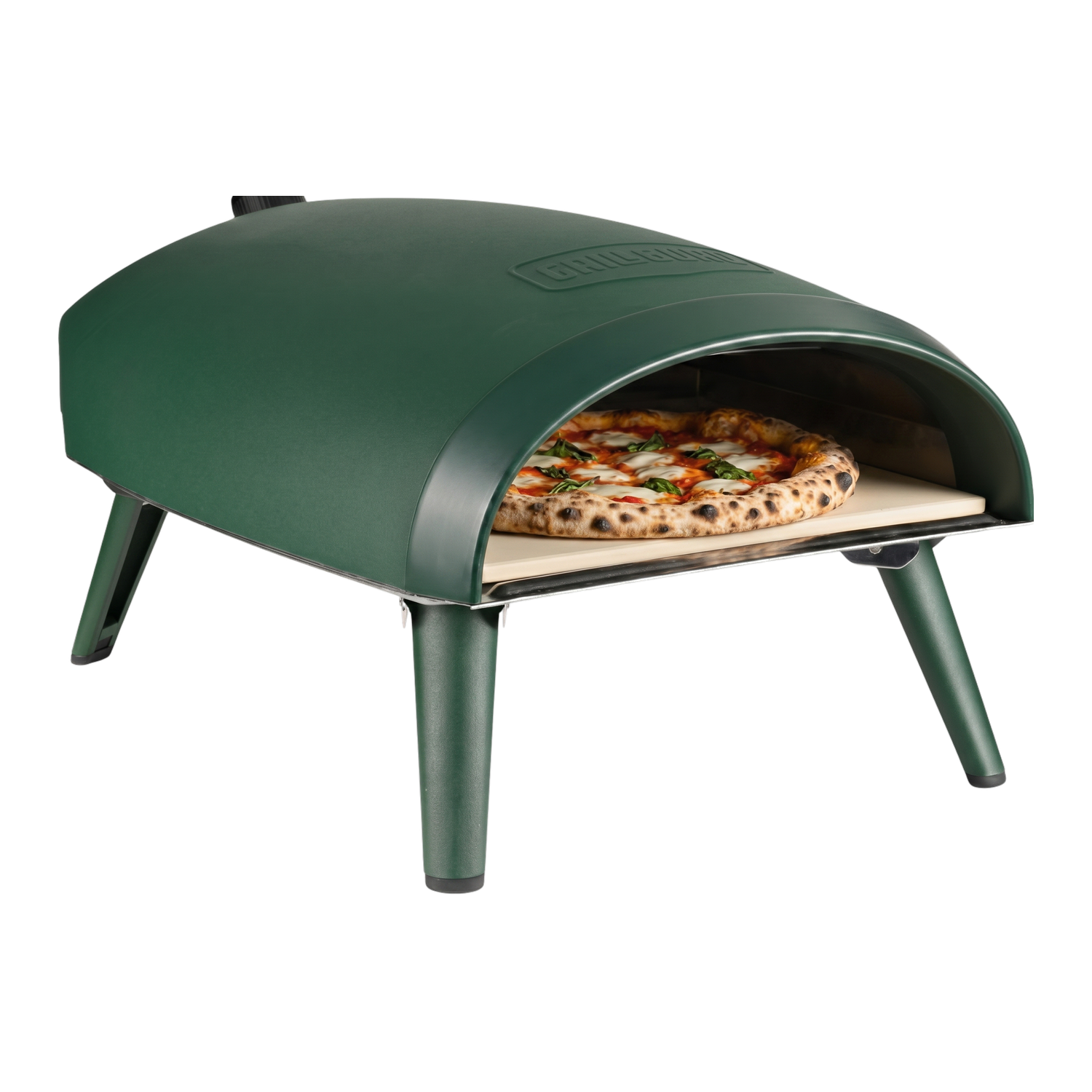 Grill Guru Gas Pizzaofen 30 mBar Grün