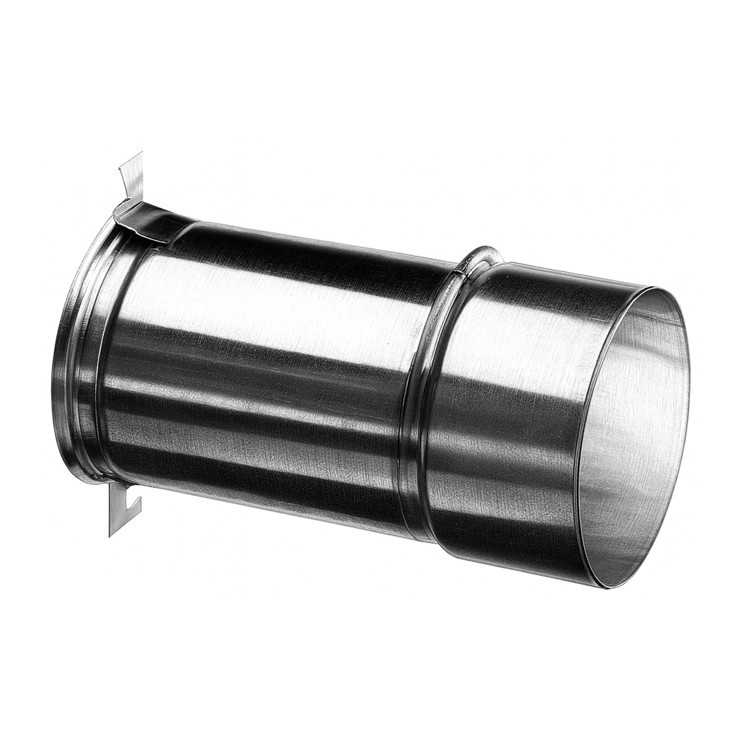 Schiedel raccord Ø150 mm simple paroi, raccourcissable pour PRIMA PLUS Ø150 mm mat