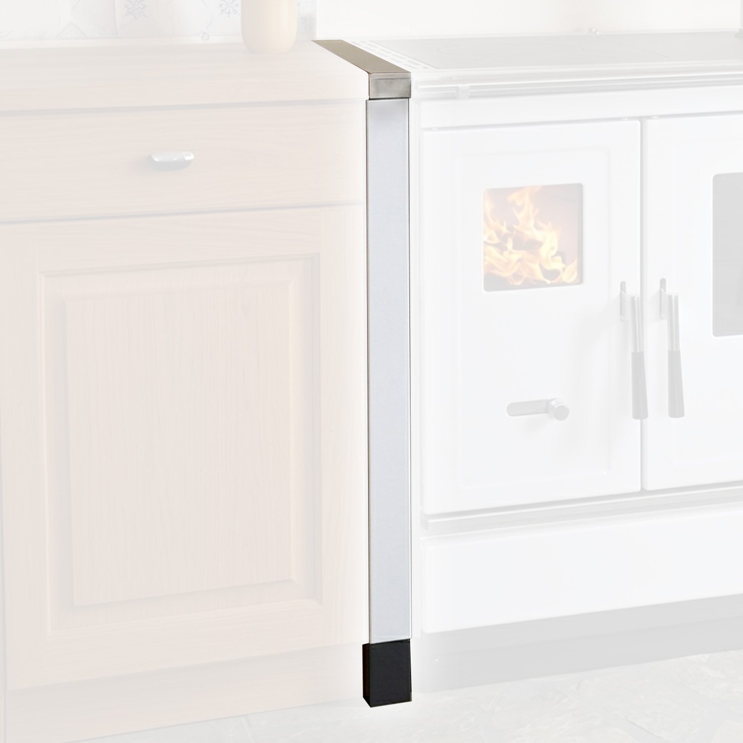 Haas+Sohn barre d'espacement HSH 81, 5,5 cm, blanc