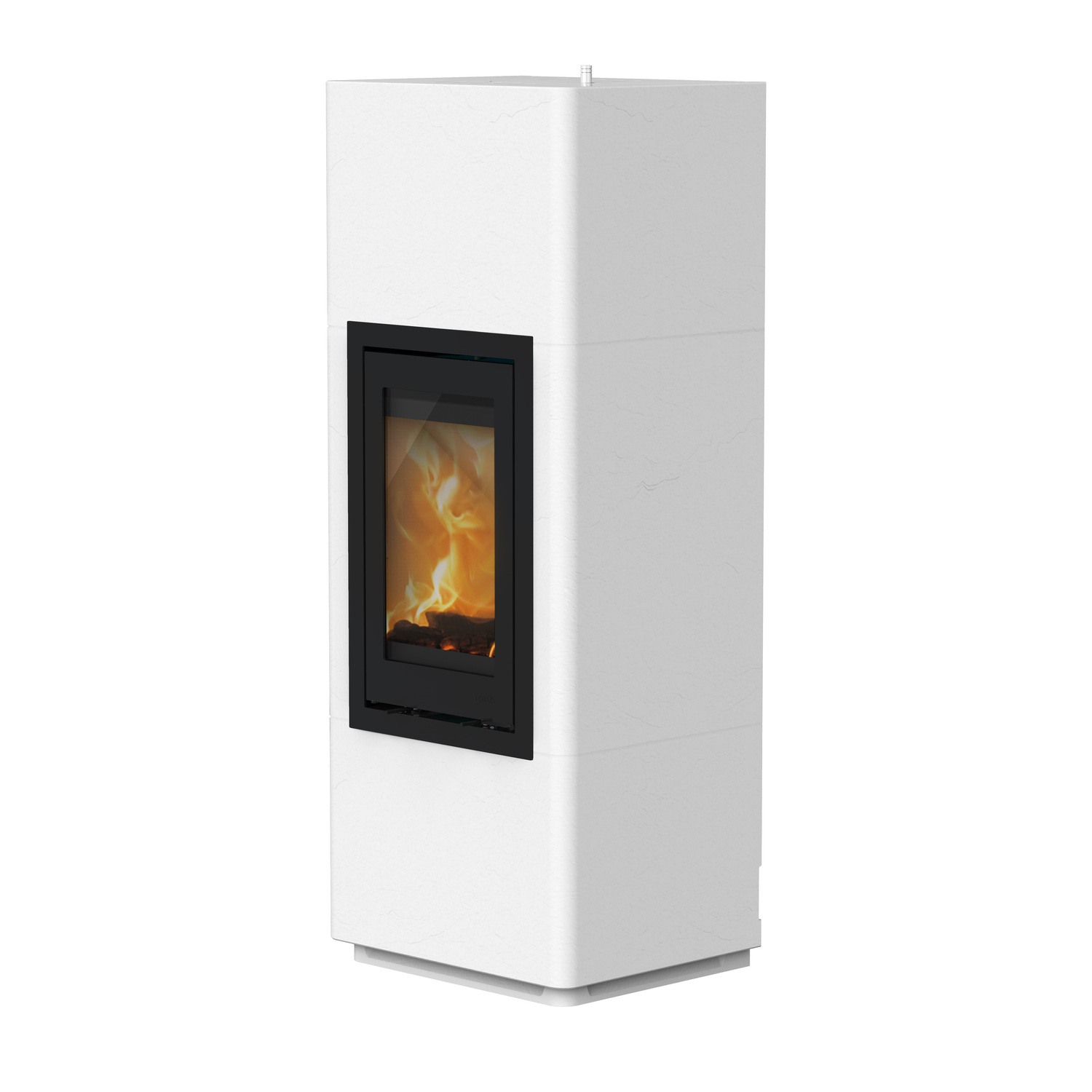 Lotus Beto 700 Kaminofen, Beton, Türanschlag links, Topplatte grau