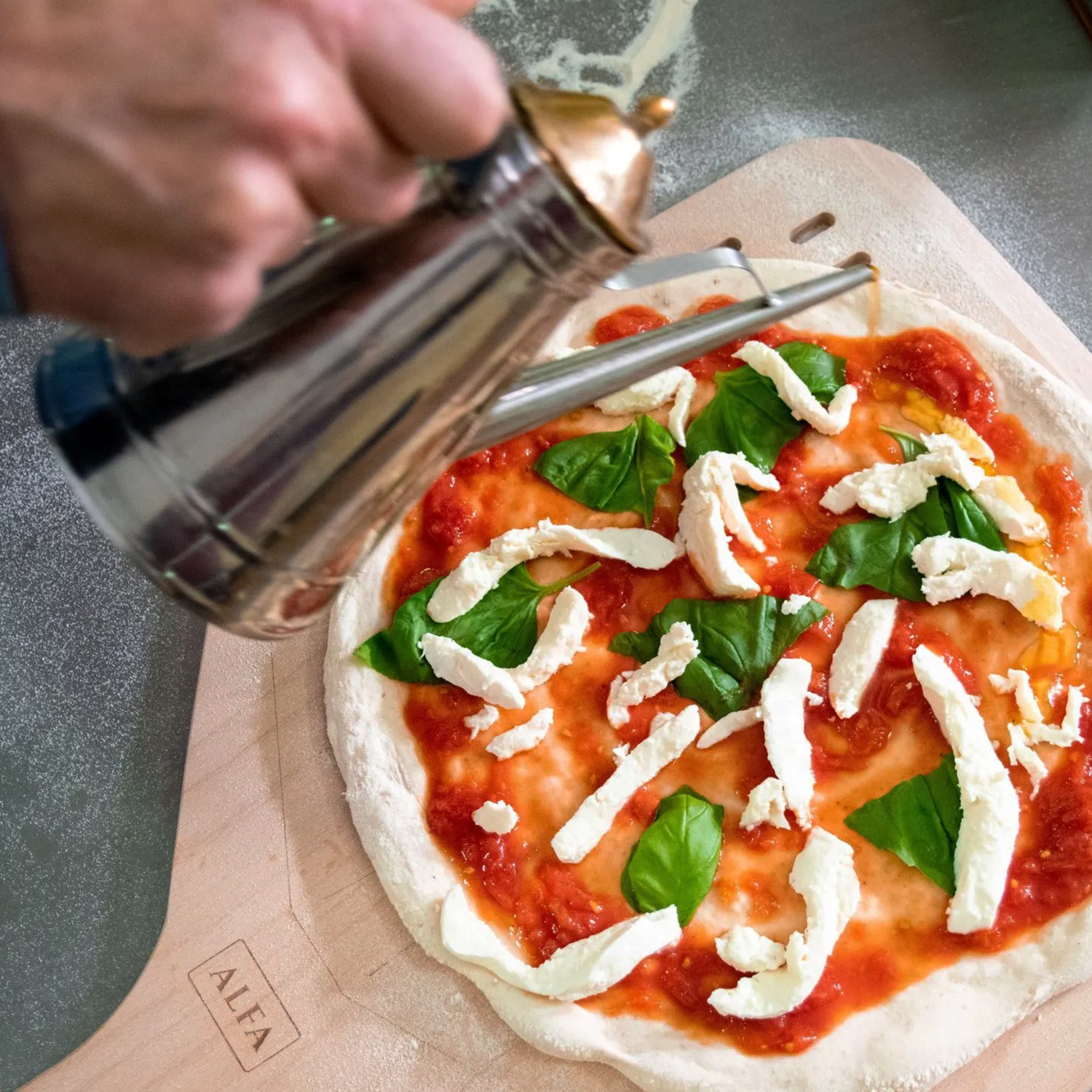 Alfa Holz-Pizzaschaufel 32 cm