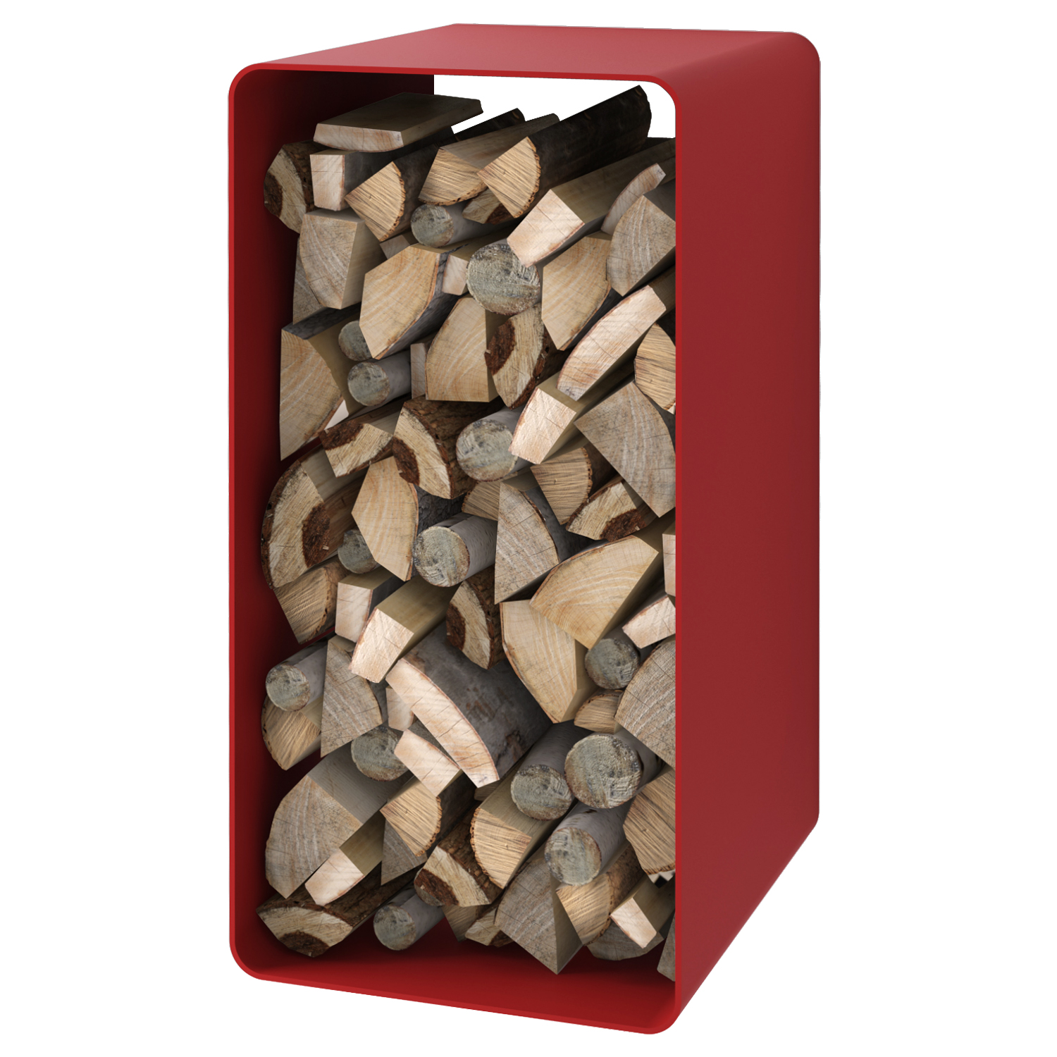 HS Flamingo Deluxe 1 Holzregal Rot