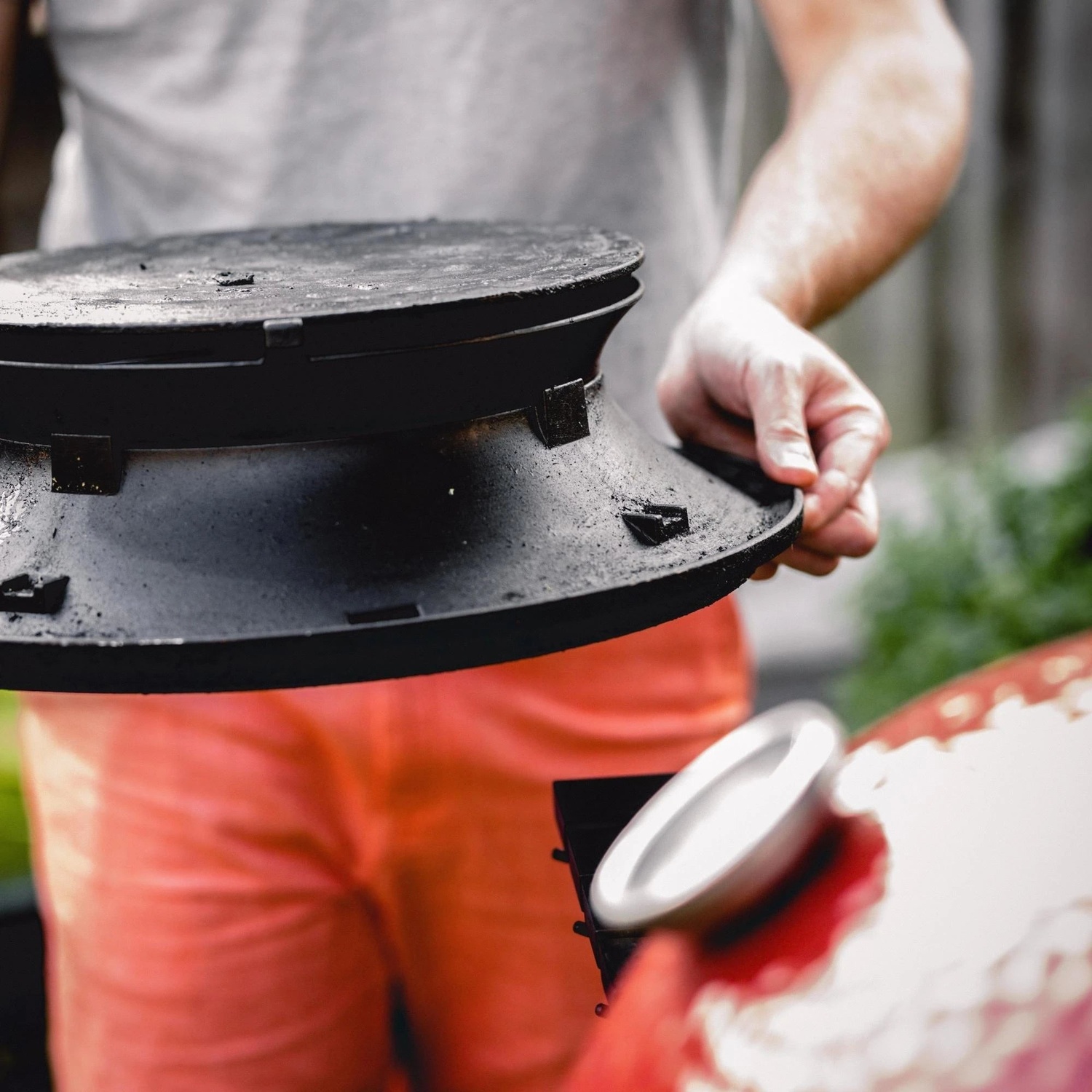 Kamado Joe SloRoller-System mit Gestell für Classic Joe
