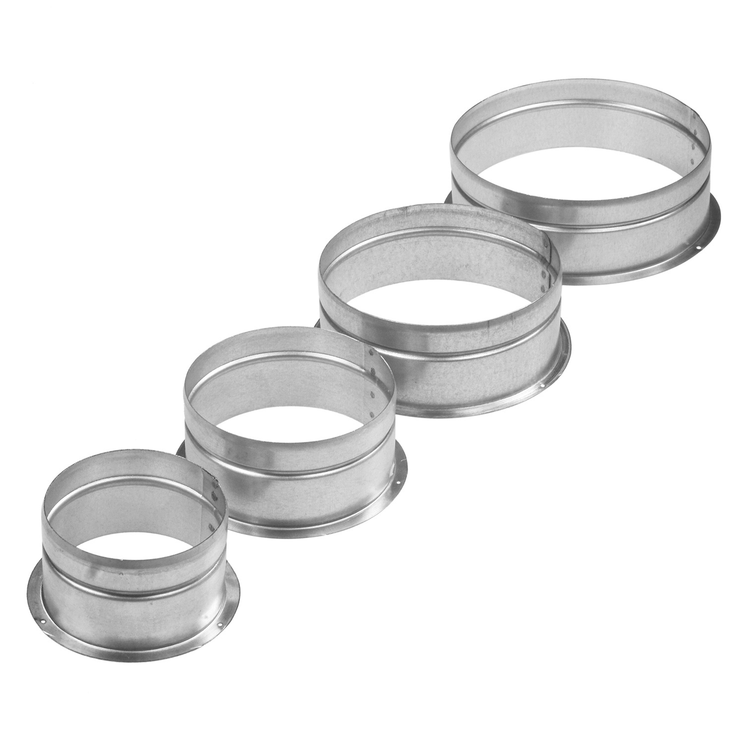 Raccord universel pour conduit flexible en aluminium Ø 80 mm