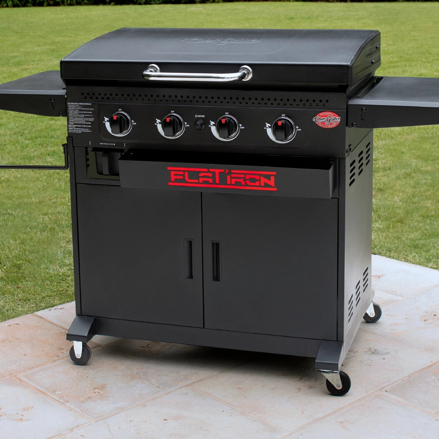 Char-Griller Flat Iron™ Premium Gas-Plancha (ohne Druckminderer)