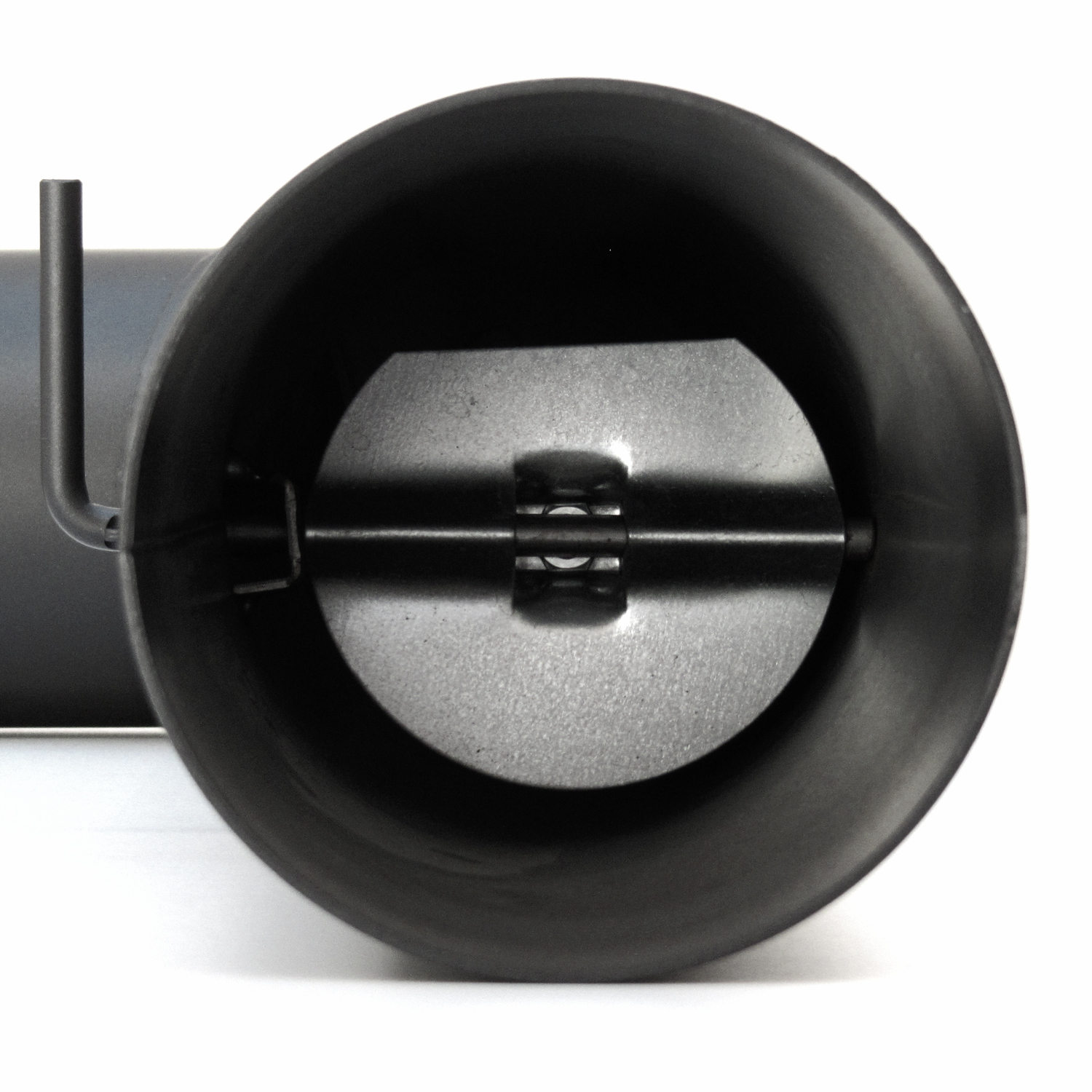 Raik Basic jeu de coudes de tuyau de fumée 160mm noir 2 pièces – angulaire pour tuyau de fumée / conduit de fumée