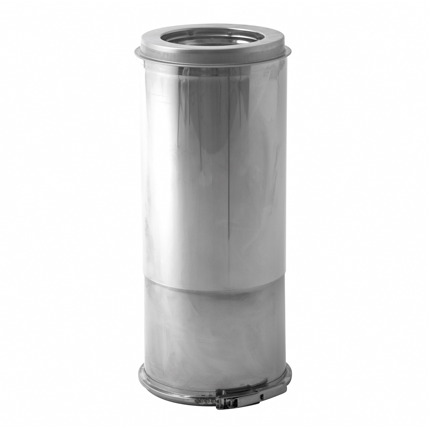 Élément télescopique de cheminée en acier inoxydable Opsinox 150mm BR