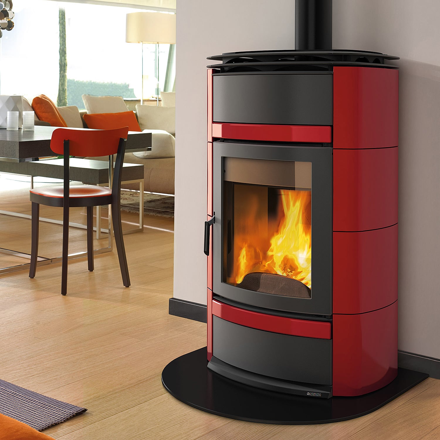 Wasserführender Kaminofen La Nordica Norma S Idro DSA bei kamdi24 Wasserführender Kaminofen La Nordica Norma S Idro DSA bei kamdi24