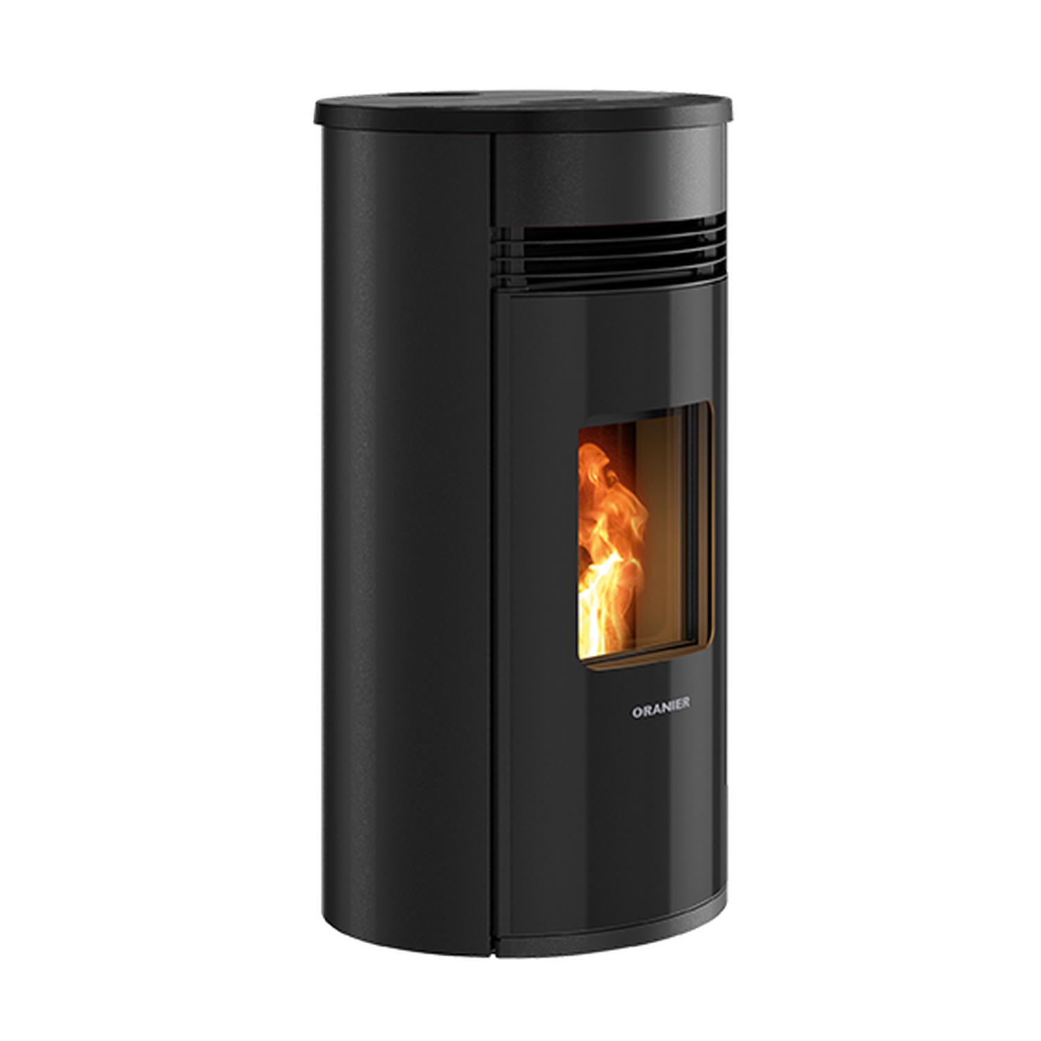 Oranier Sando 60 Pelletofen Stahl Schwarz
