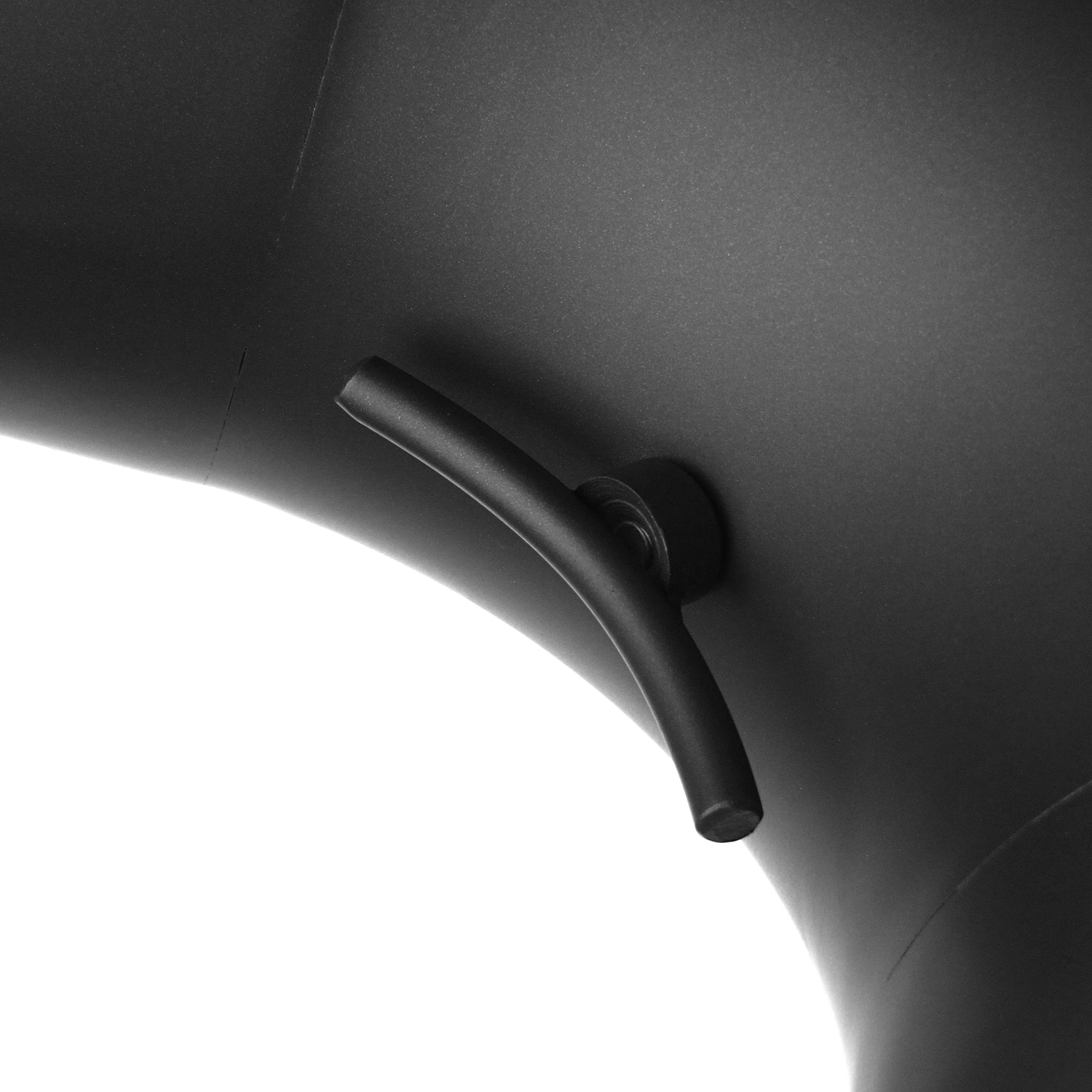 Raik Basic Rauchrohrbogen 130mm schwarz 90° gezogen mit Tür für Rauchrohr / Ofenrohr