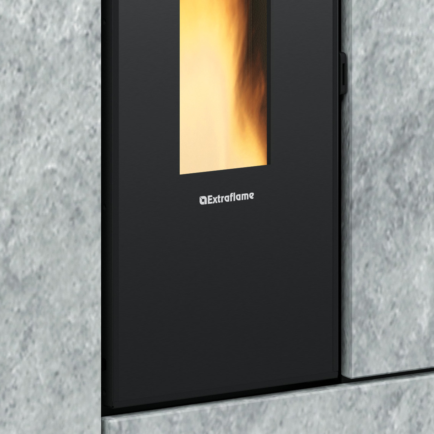 Extraflame Evolution Line Gabriella Plus poêle à granulés pierre naturelle