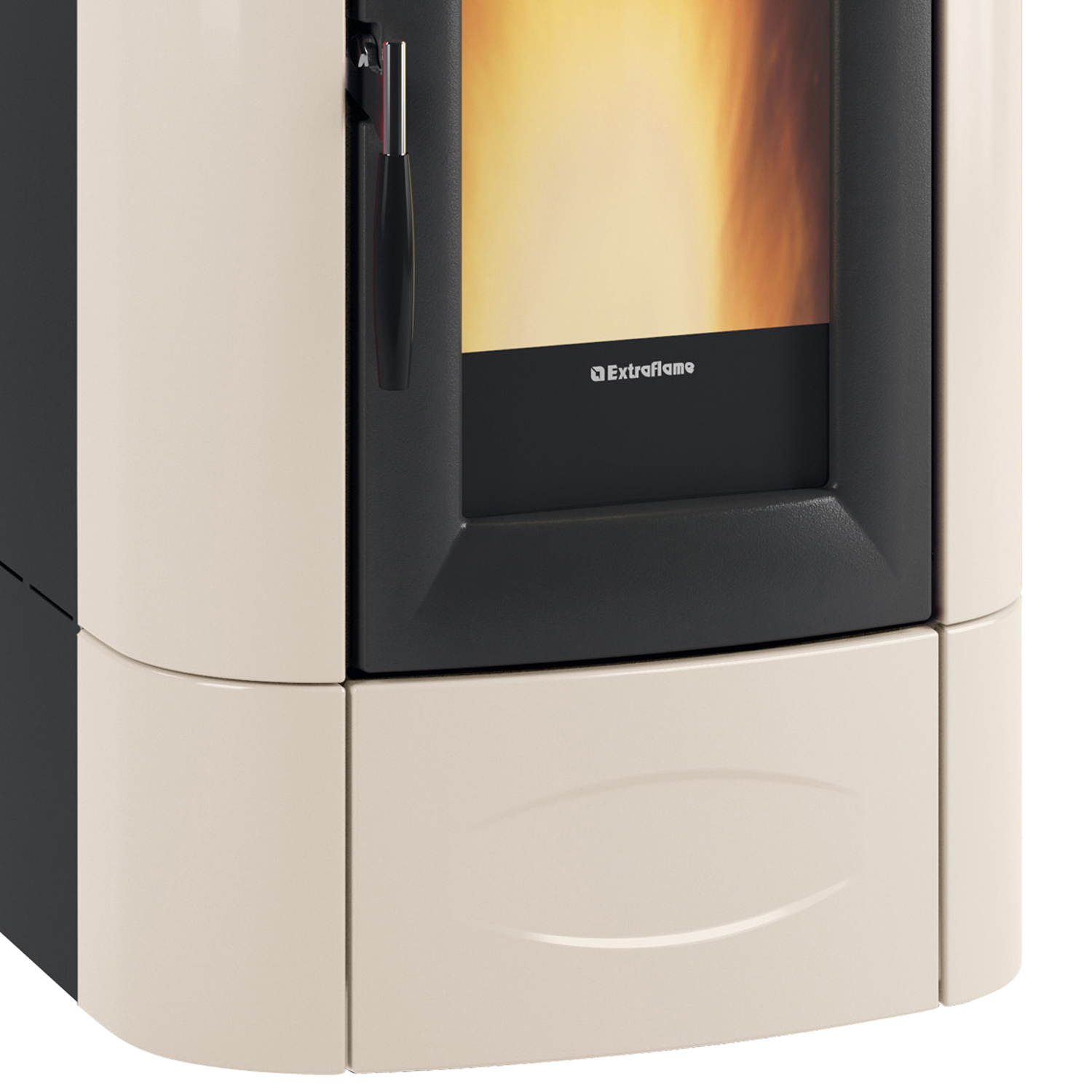 Extraflame ISIDORA IDRO H20 5.0 EVO - Elfenbein wassergeführter Pelletofen EVOLUTION LINE