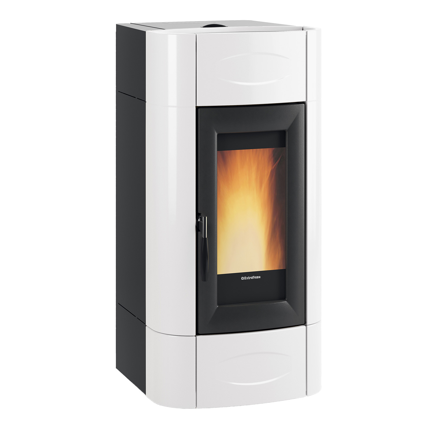 Extraflame ISIDORA IDRO H20 5.0 EVO - Blanc poêle à granulés bouilleur EVOLUTION LINE