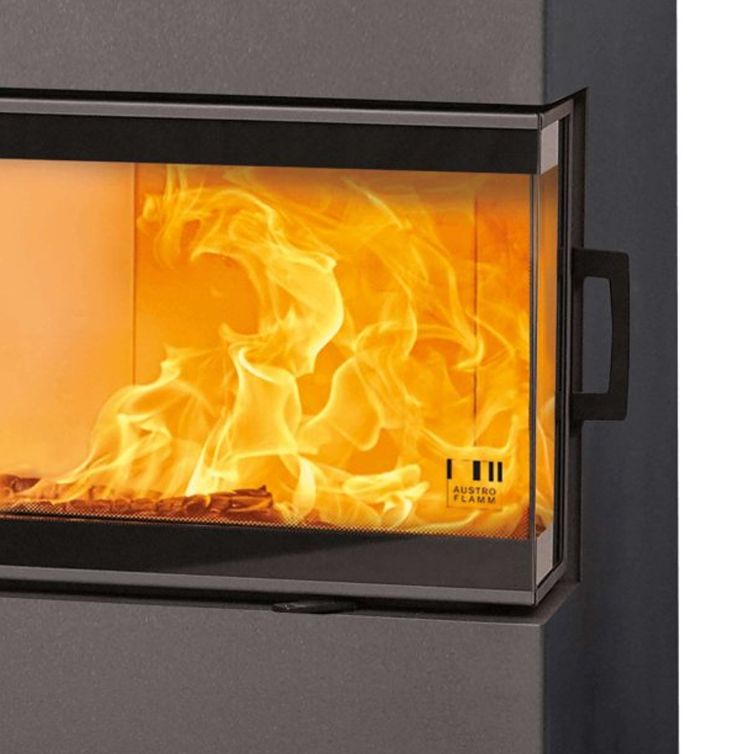 Austroflamm Dexter S3 3.0 Kaminofen Stahl Gussgrau